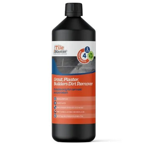Grout haze, cement and plaster cleaner