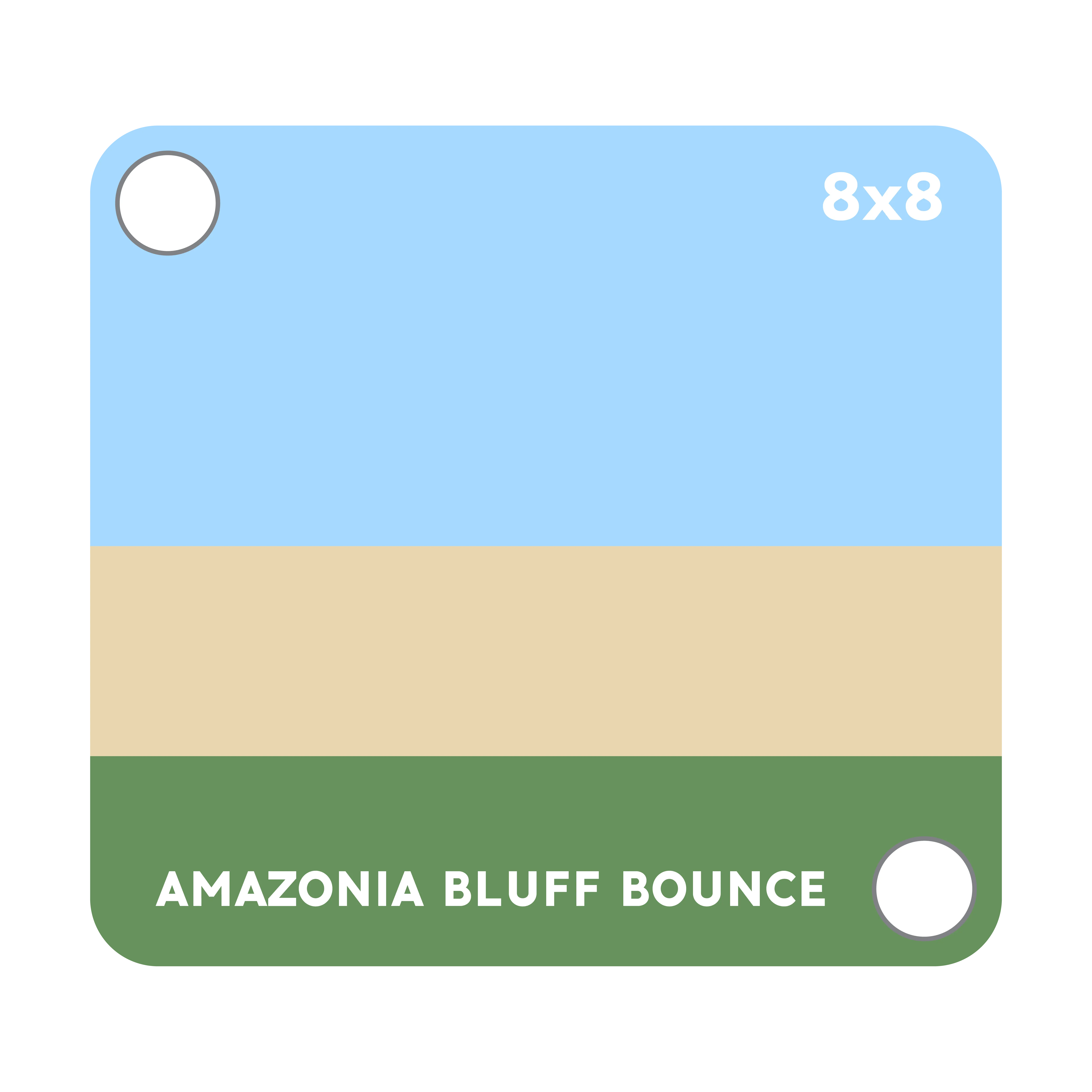 Bluff Bounce - Amazonia Bounce 2,43mx2,43m / 8’x8’