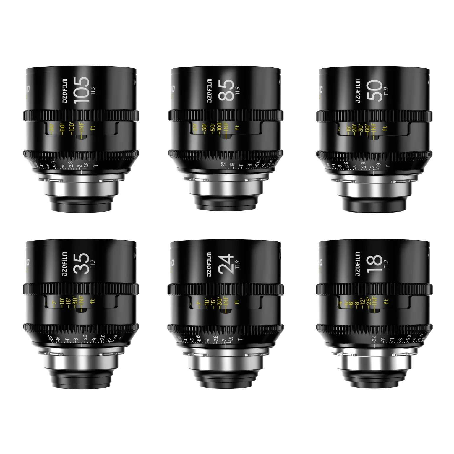 DZO Vespid II 6 Lens Set