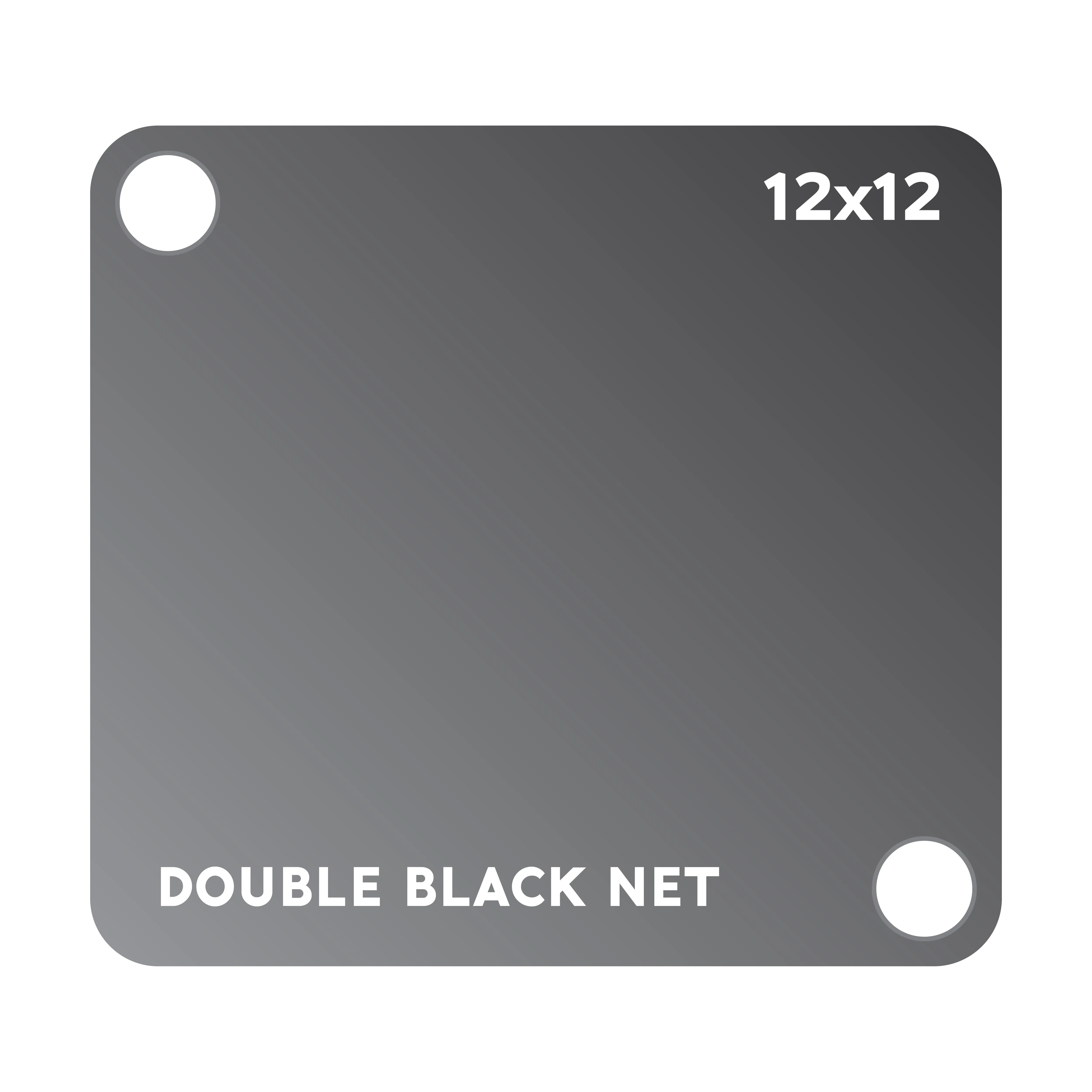 Double Black stopnet 4mx4m / 12'x12'