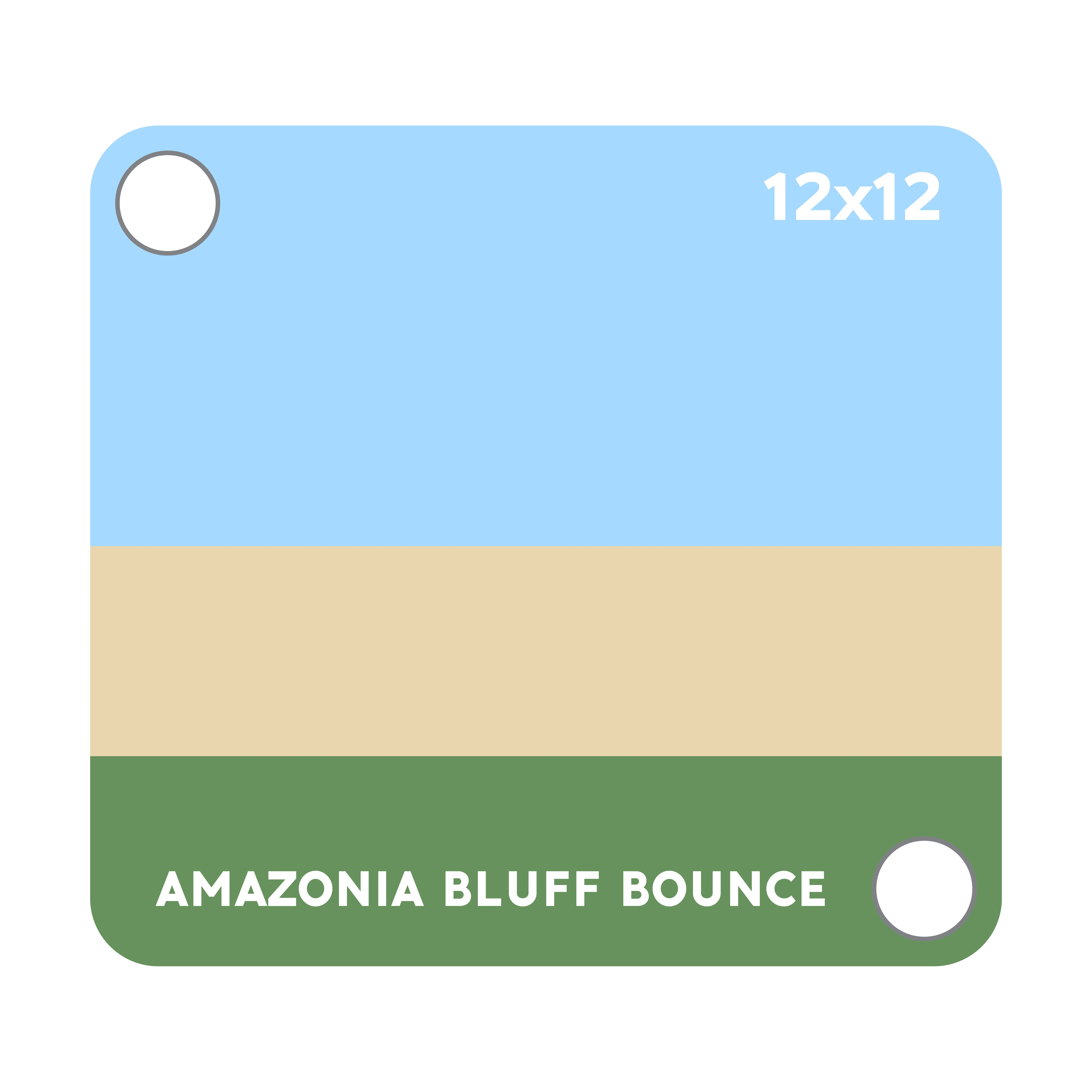 Bluff Bounce - Amazonia Bounce 3,65mx3,65m / 12'x12'