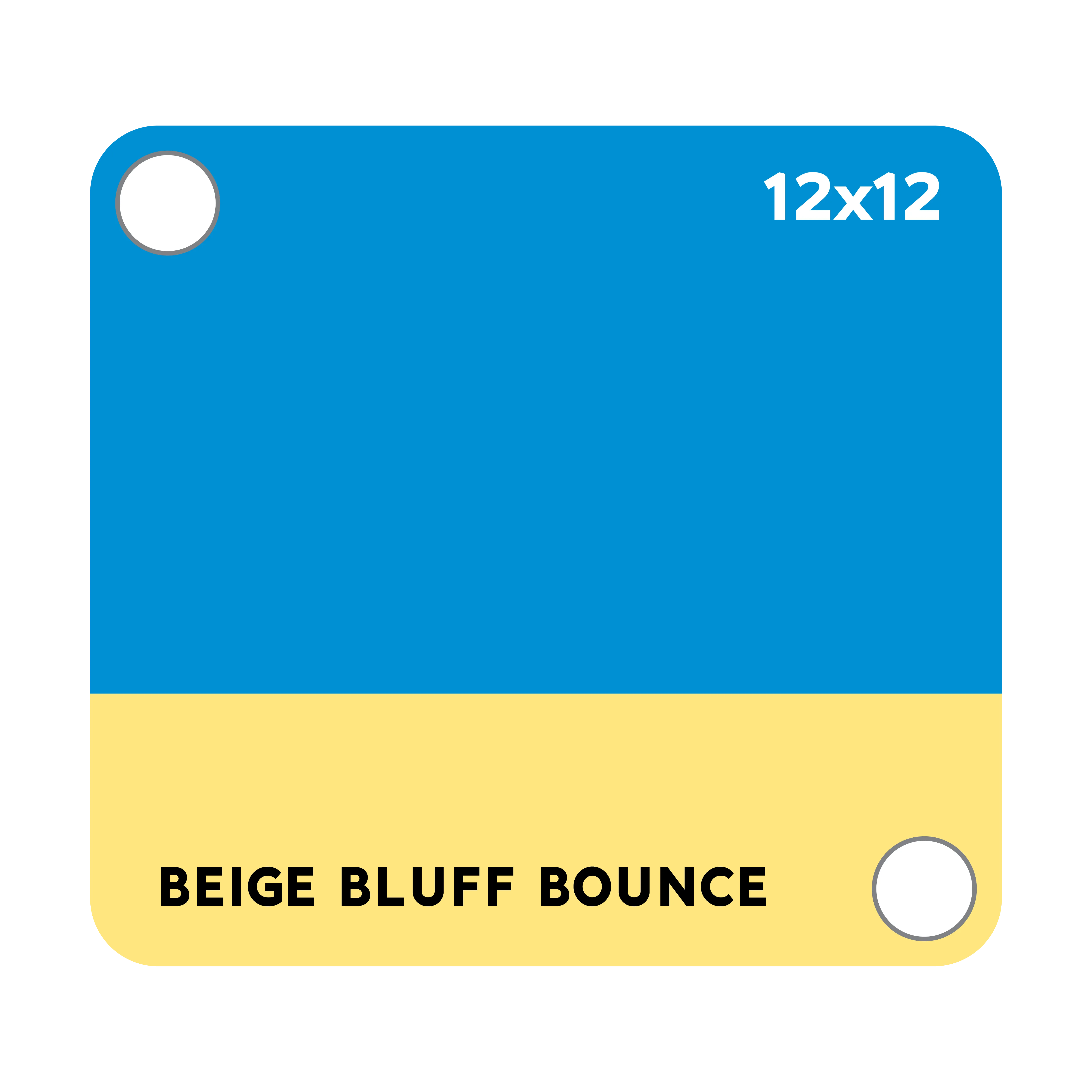 Bluff Bounce - Beige Bounce 3,65mx3,65m / 12’x12’