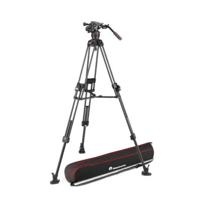 Manfrotto Nitrotech 612, inclusief 645 Fast Twin Carbon Tripod