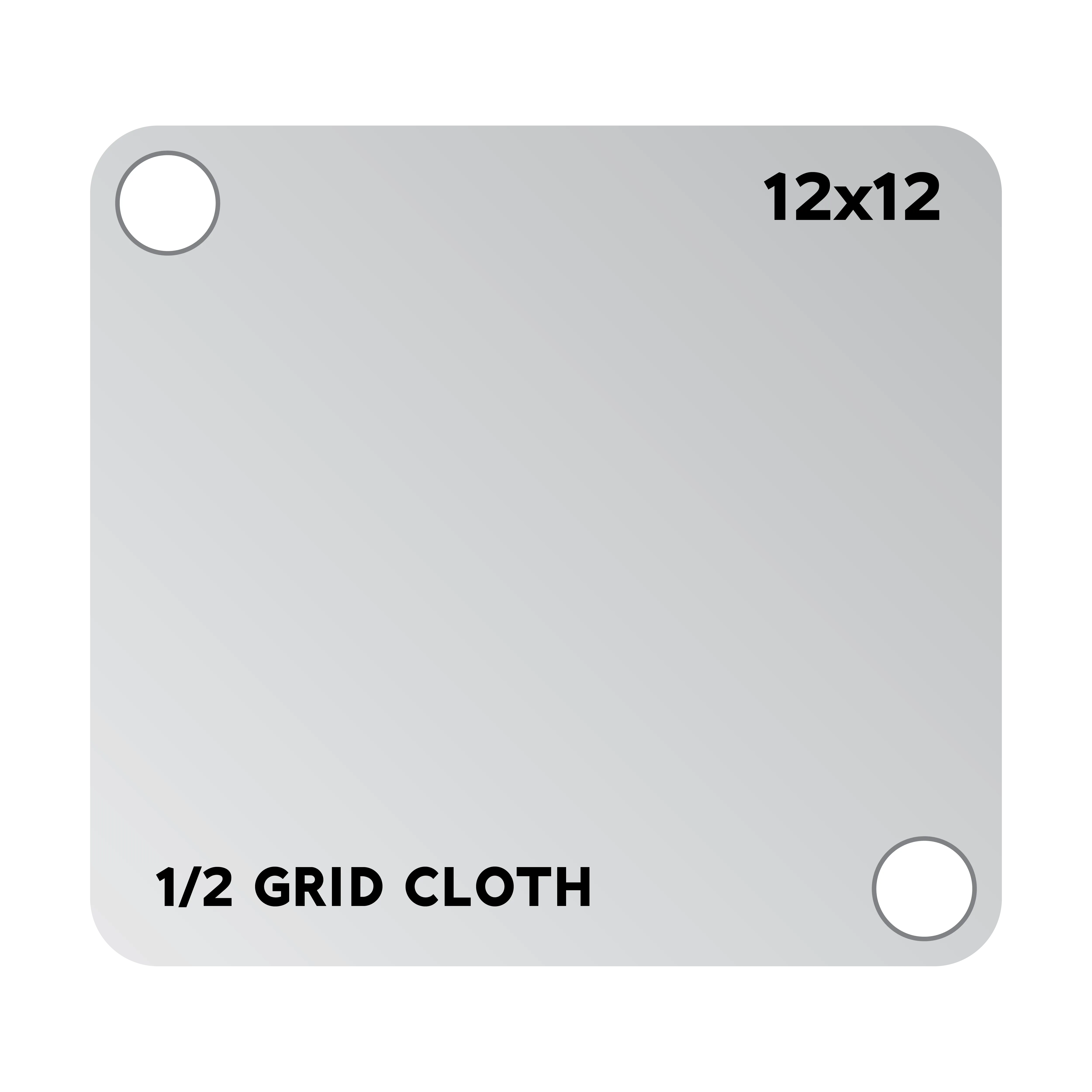 1/2 Grid cloth 4mx4m / 12'x12'