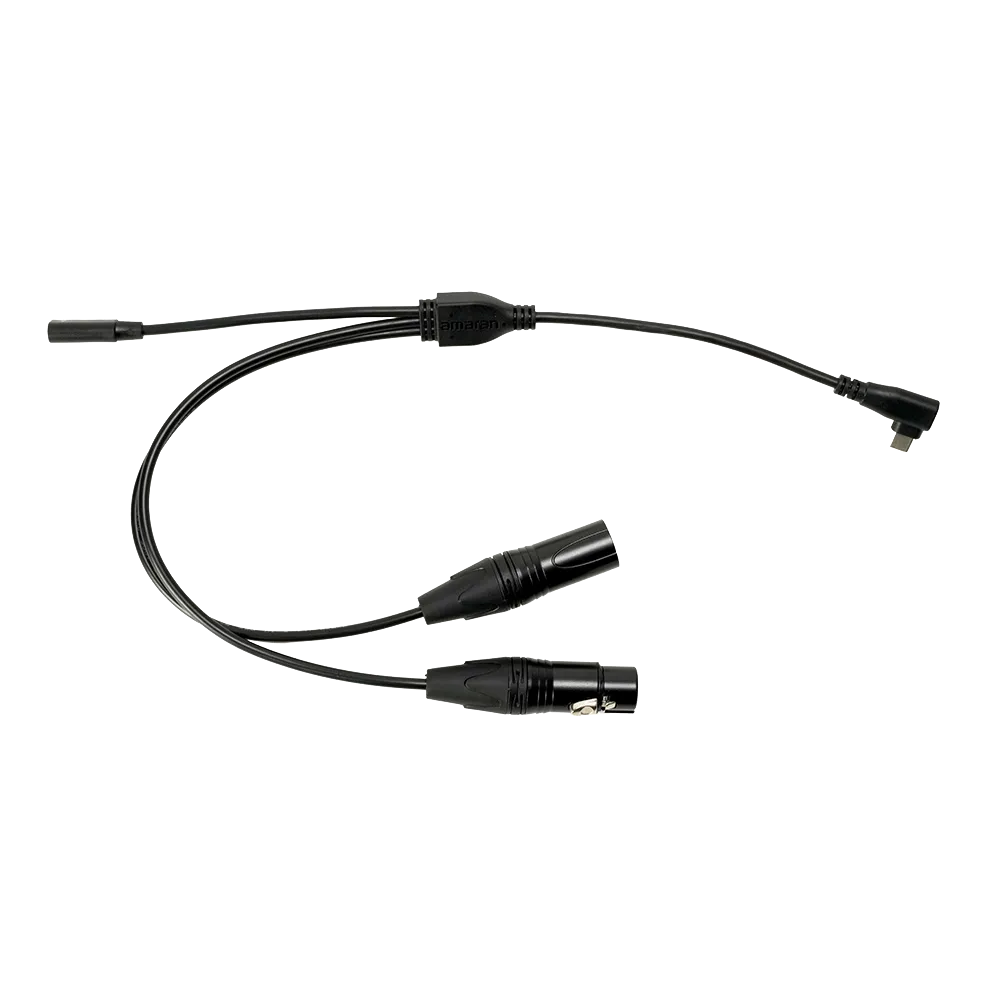 Amaran USB-C naar 5-pin DMX in & uit adapter