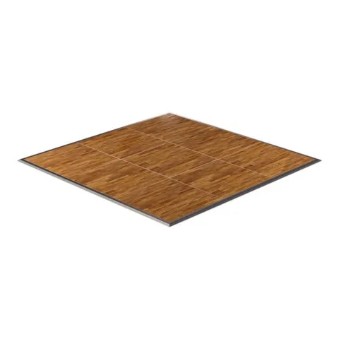 9' x 9' Dark  Maple Dance Floor