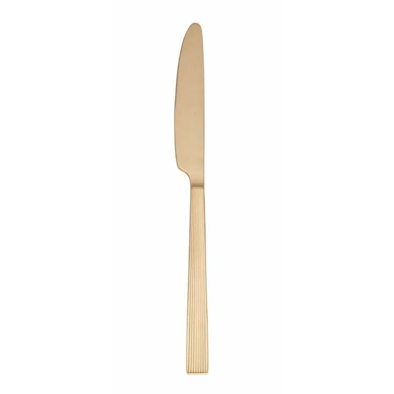 River Gold Dinner Knife