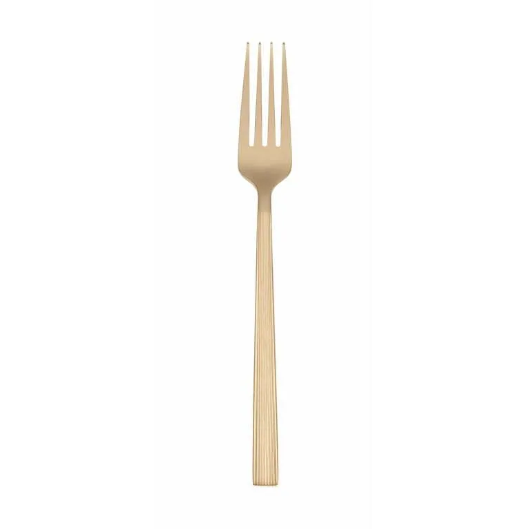 River Gold Dinner Fork