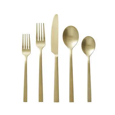  River Gold Flatware Set