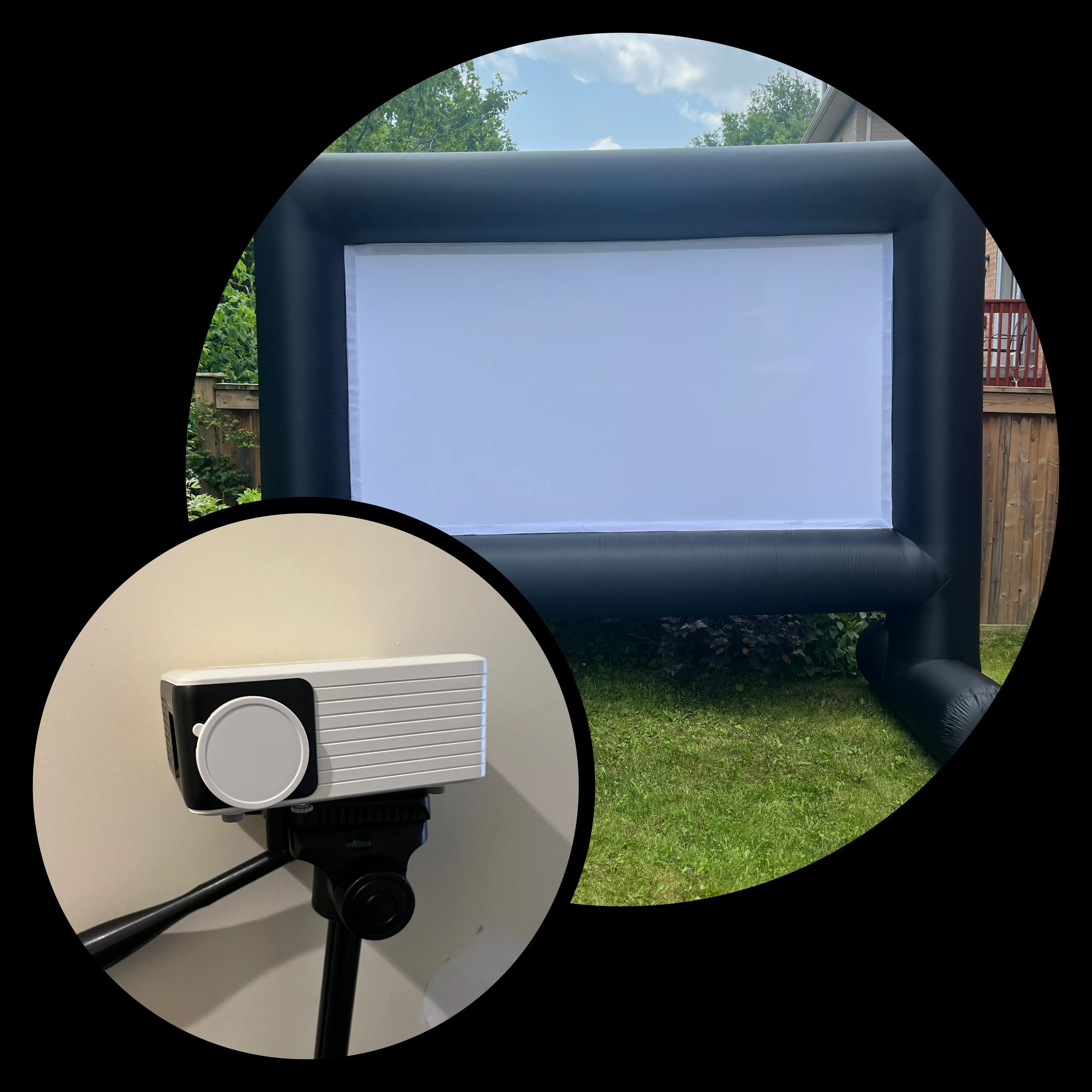 Inflatable movie screen - Bundle 1