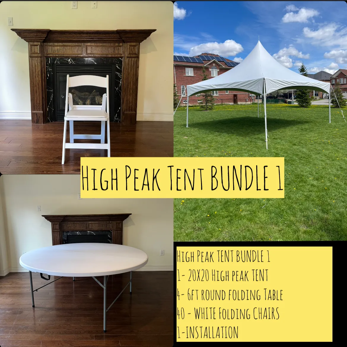 High Peak Tent Bundle 1 