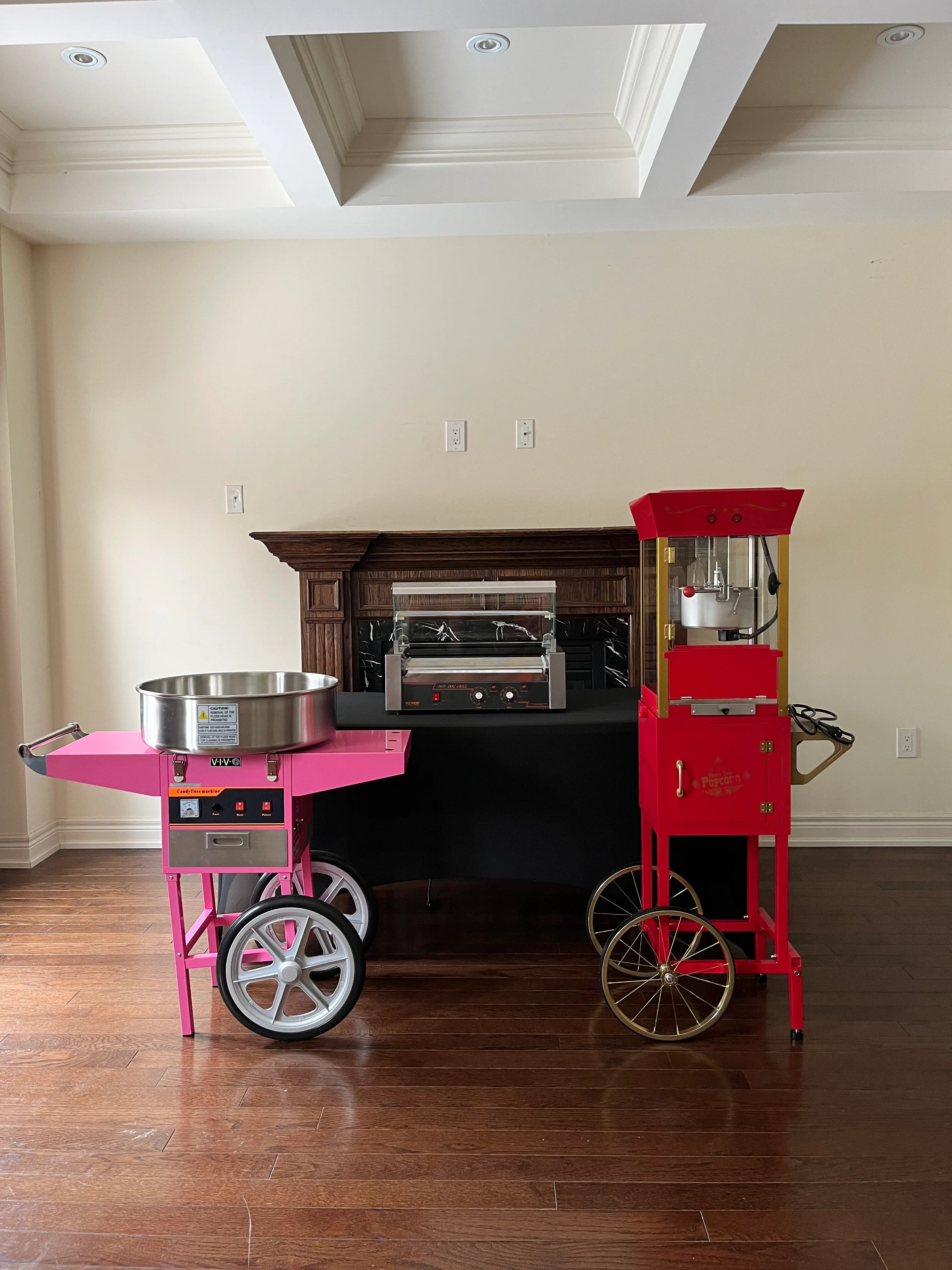 Popcorn,cotton candy and hotdog machine - Bundle 2
