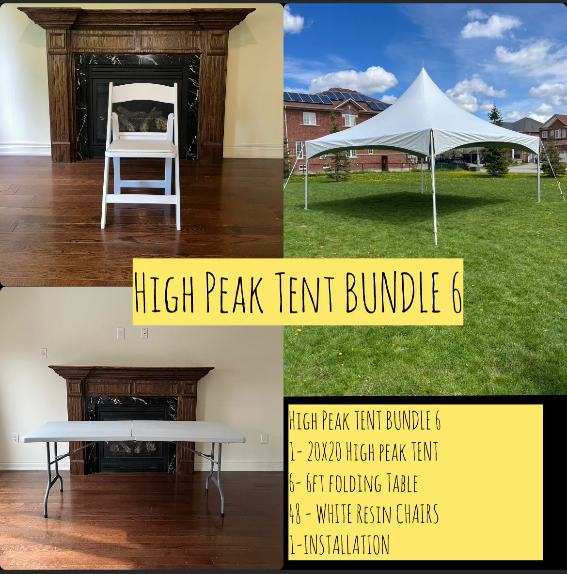 High Peak Tent Bundle 6