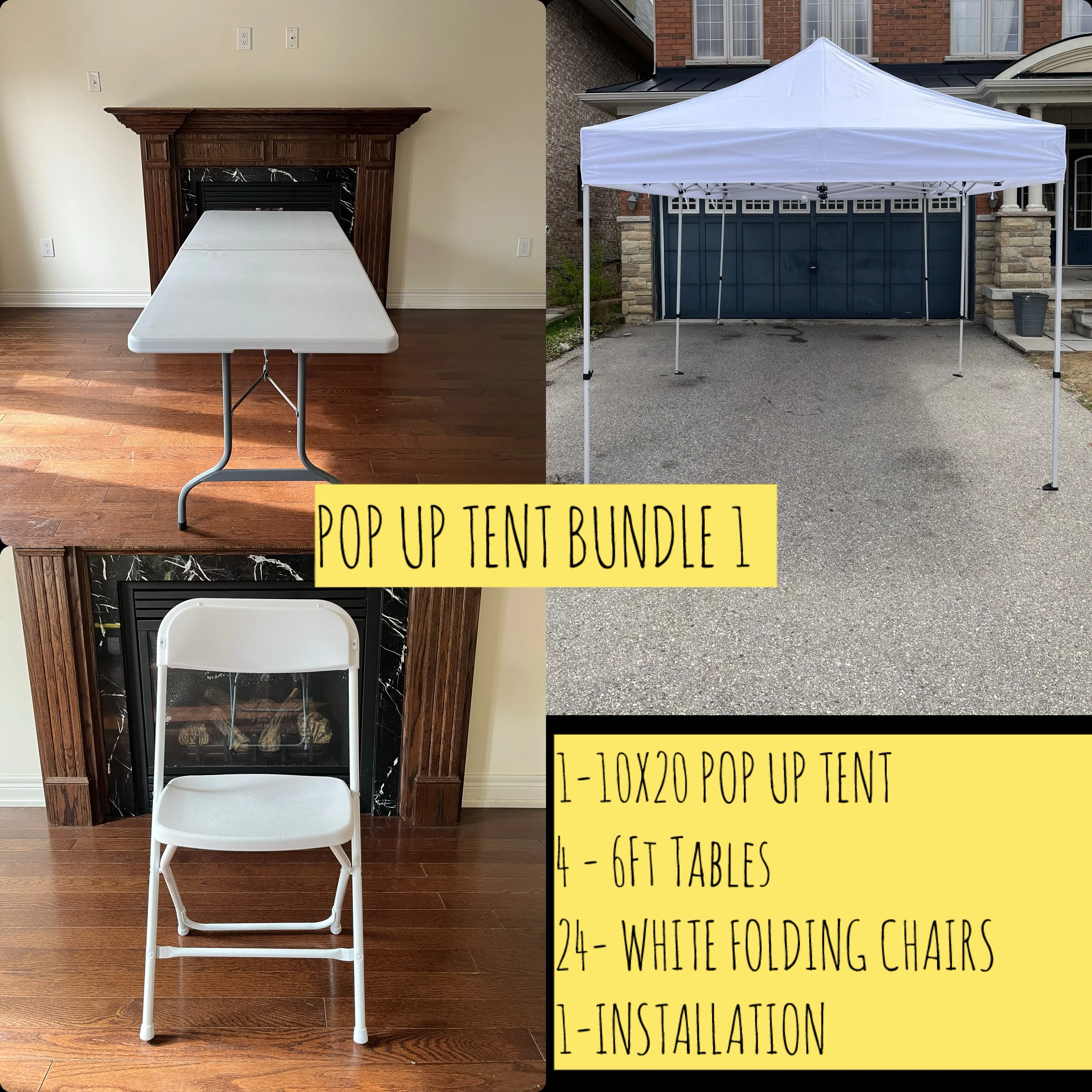 Pop Up Tent Bundle 1 