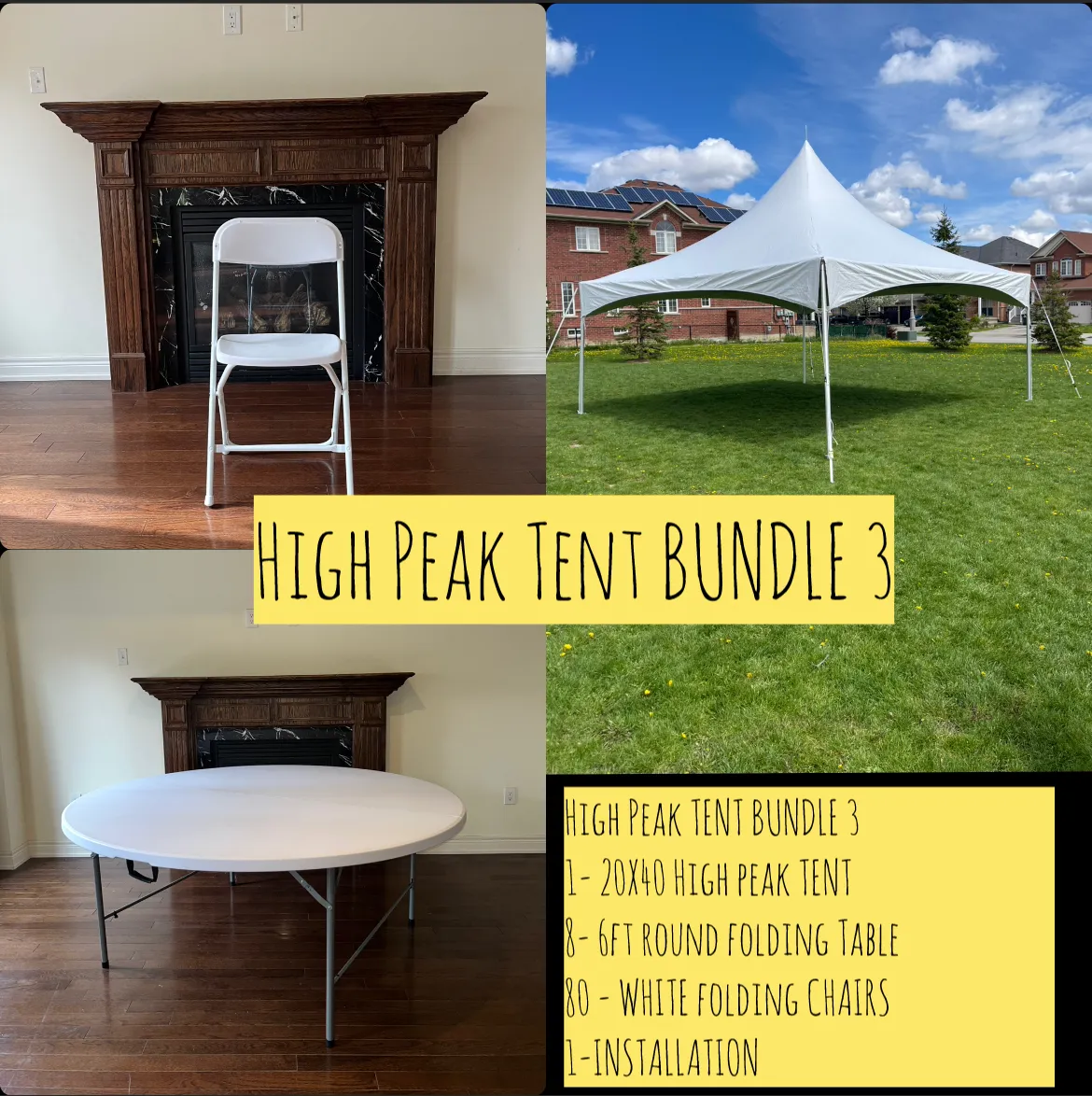 High Peak Tent Bundle 3