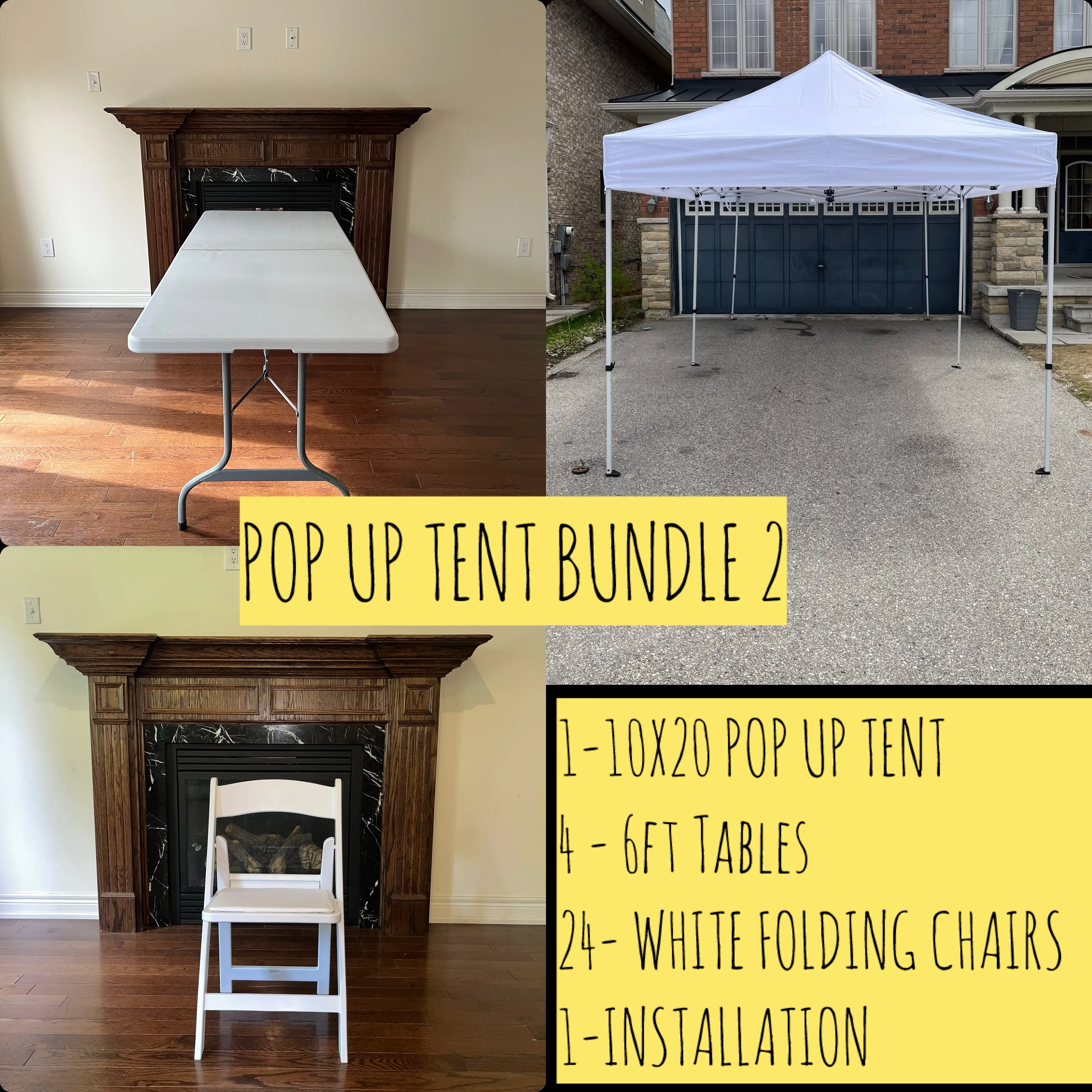 Pop Up Tent Bundle 2