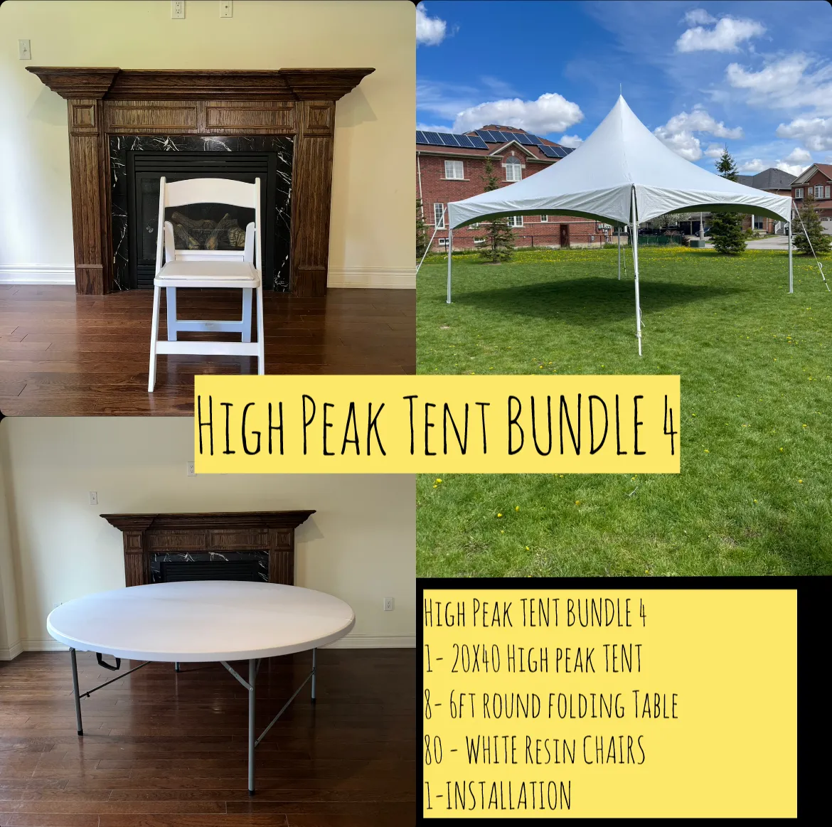 High Peak Tent Bundle 4