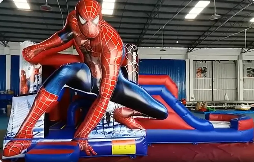 Spiderman Bounce House With Slide