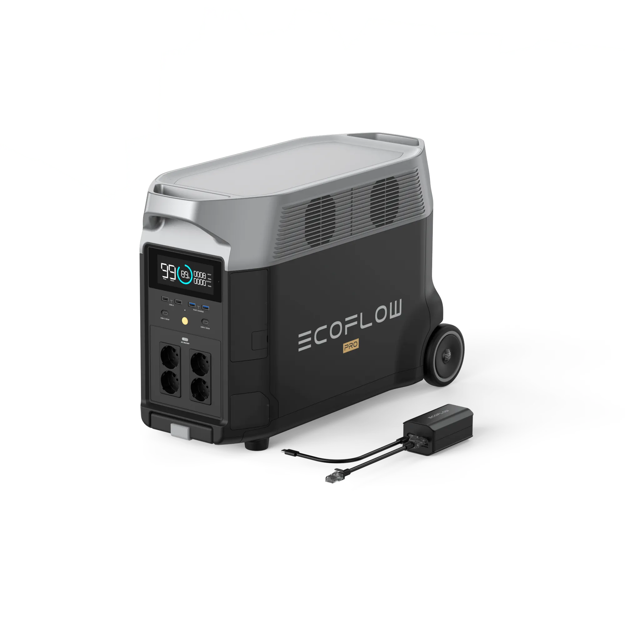 Génératrice électrique portable EcoFlow DELTA Pro