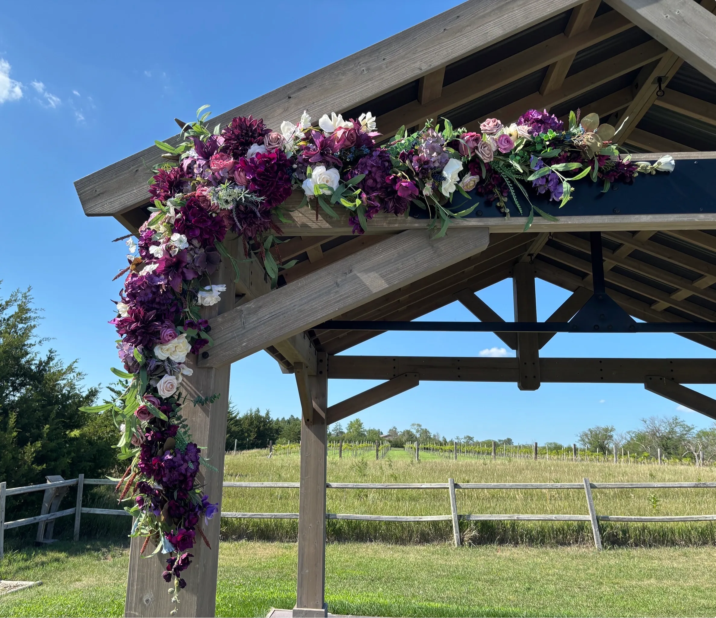 Plum Premade Floral Collection 