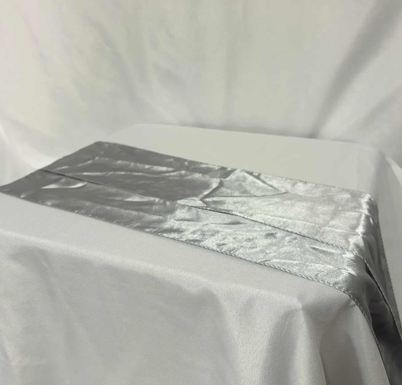 Silver Satin (Chair Sashes)