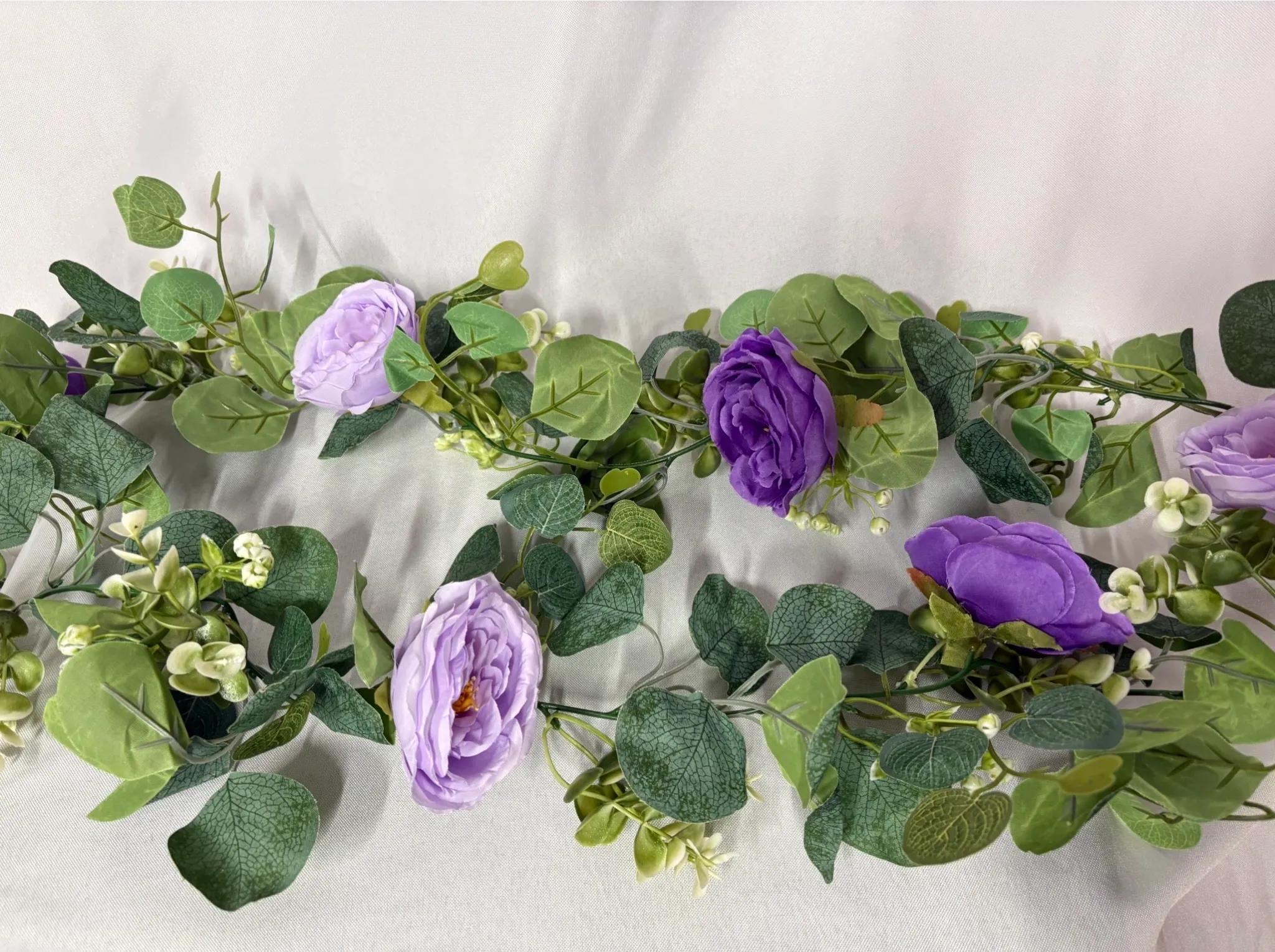 Lavender Floral Garland 6ft 