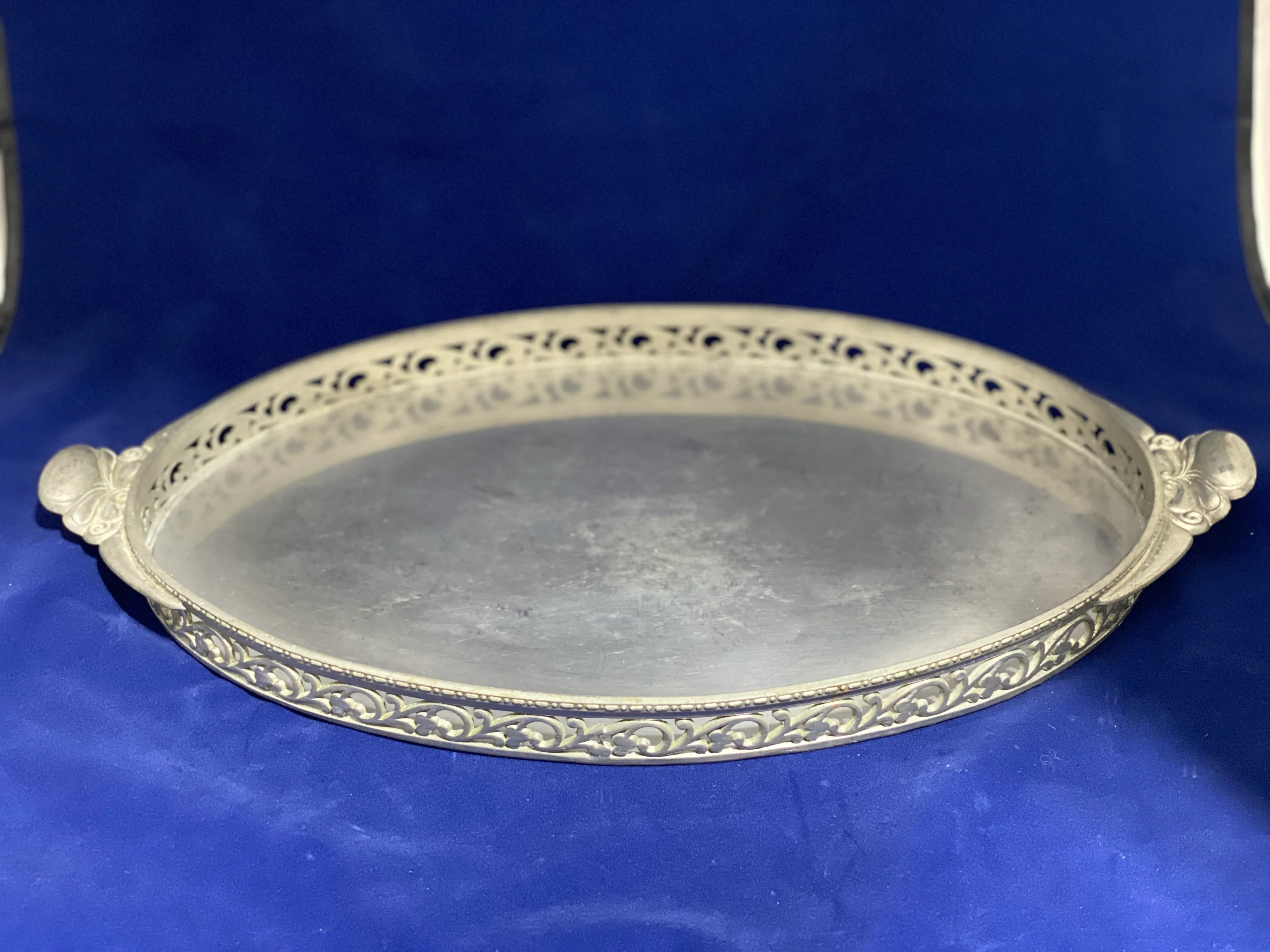 Silver Vintage Tray