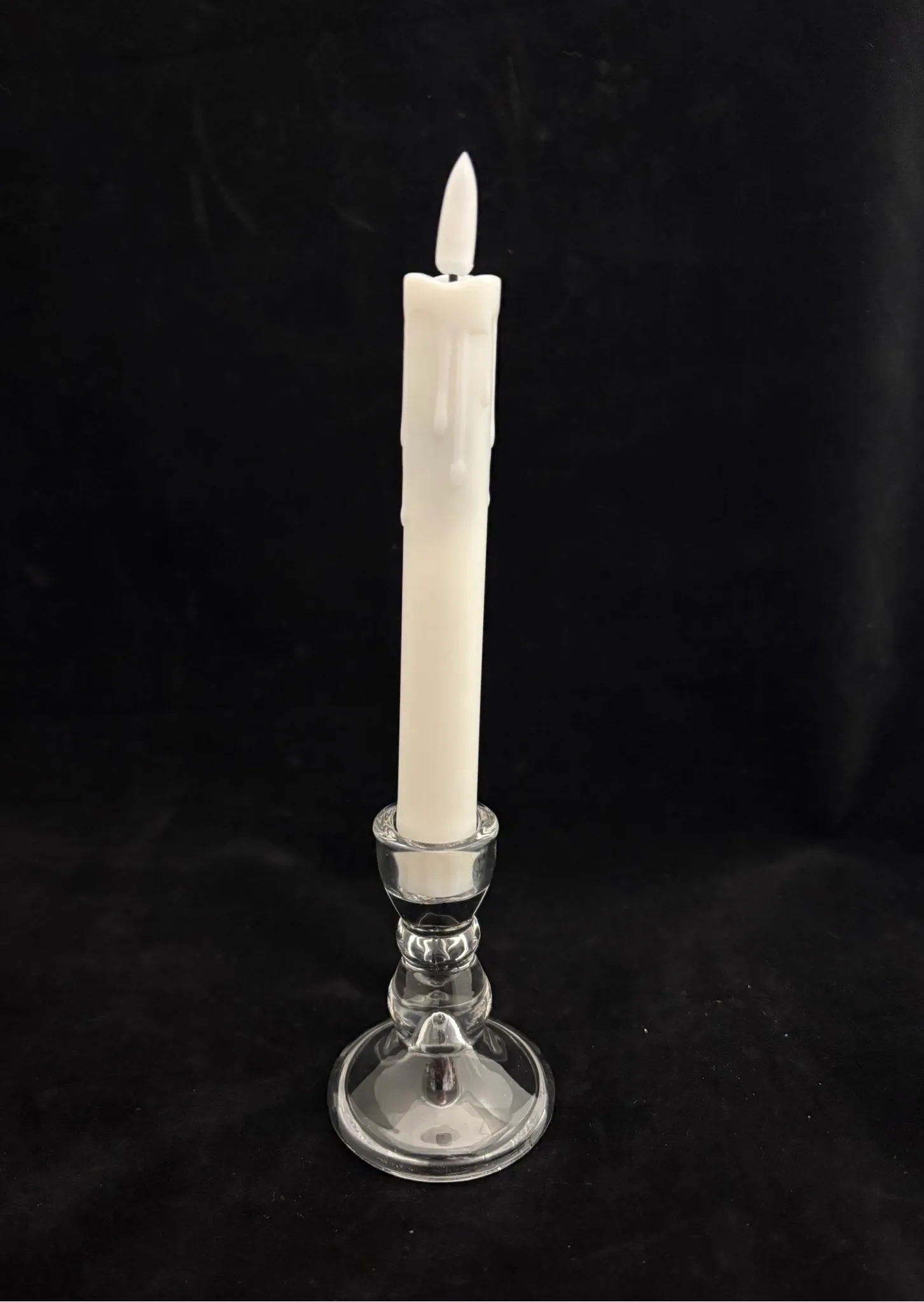 White Taper LED Candle 6.8 inch (Set of 6)