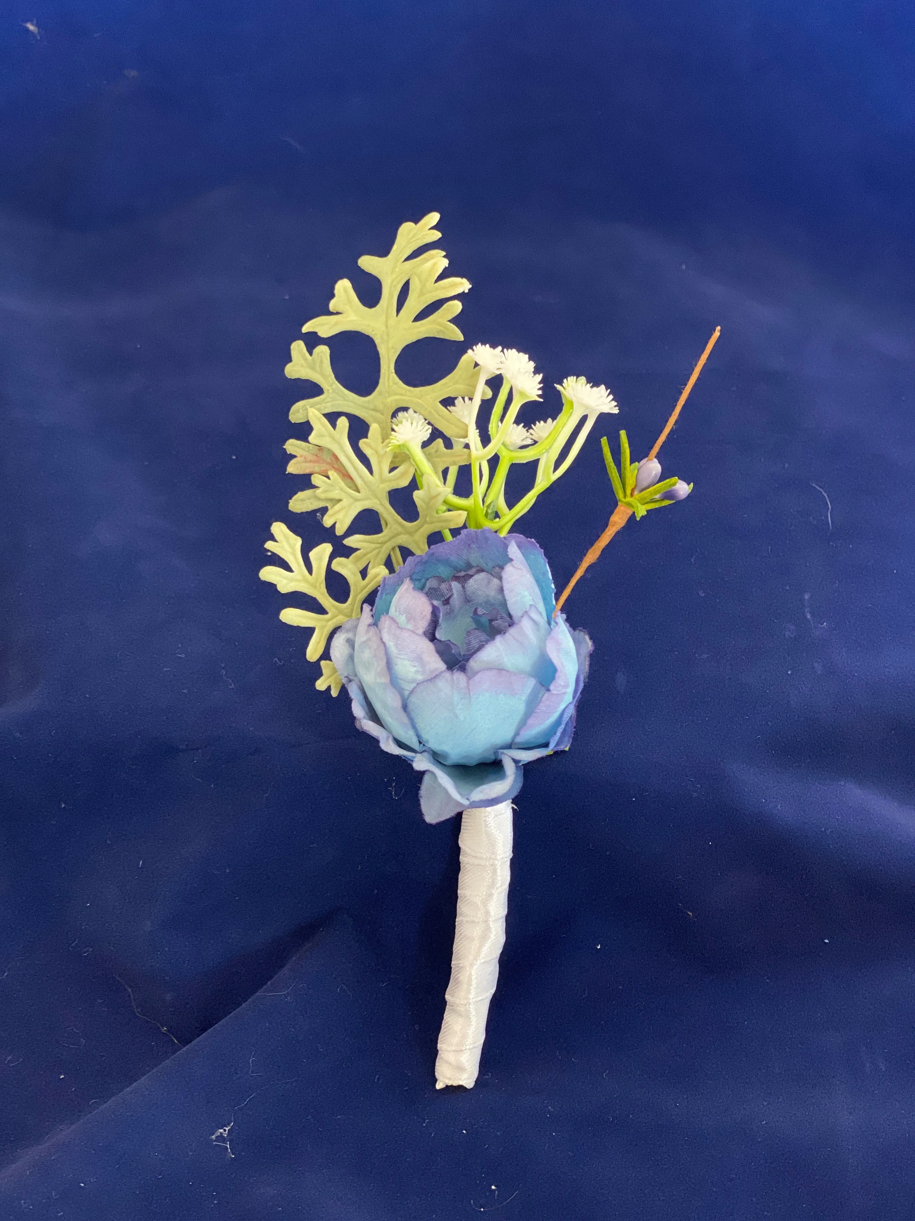 Blue 1 Boutonnière 