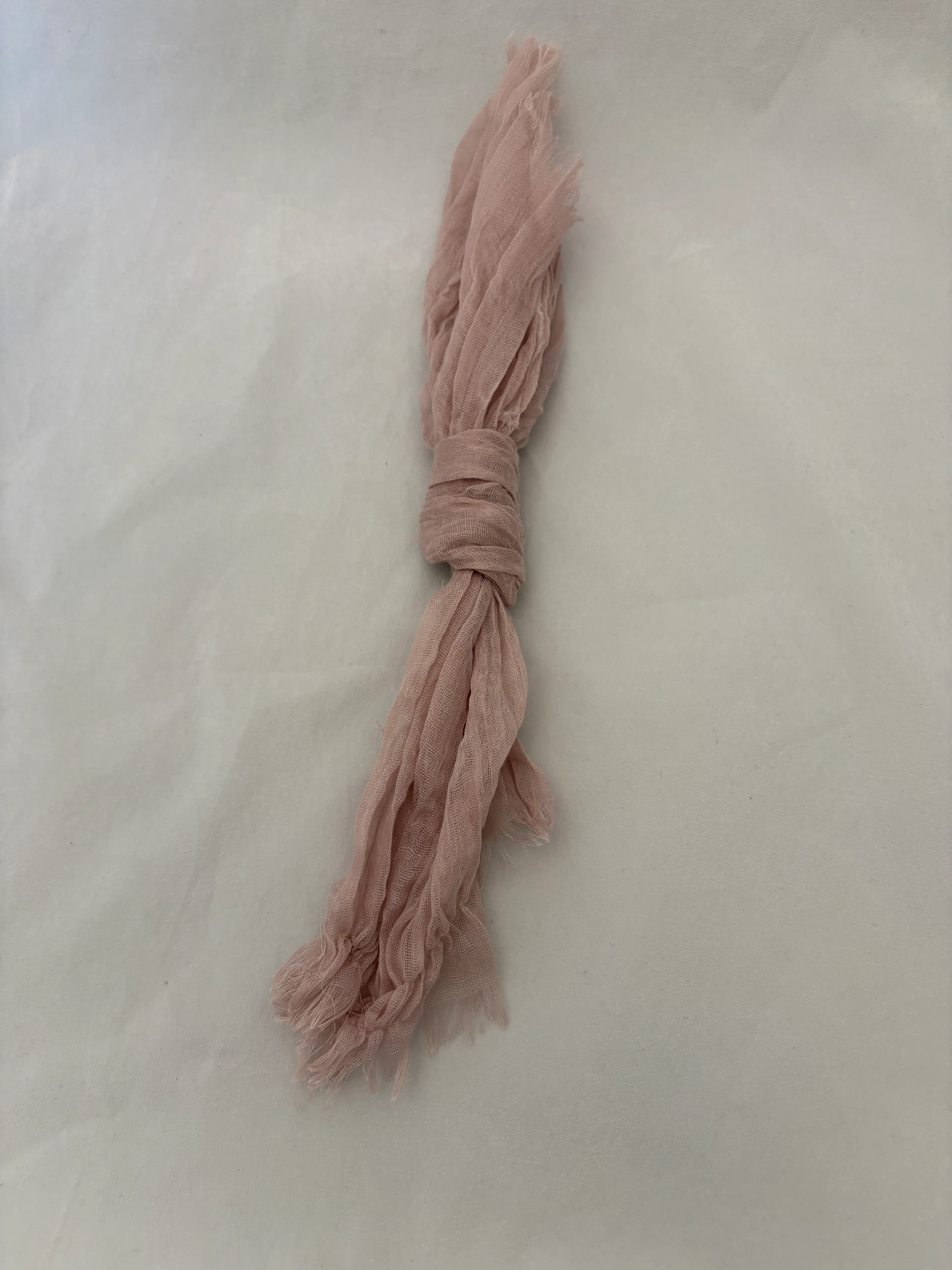 Light Dusty Pink Cheesecloth Napkin 