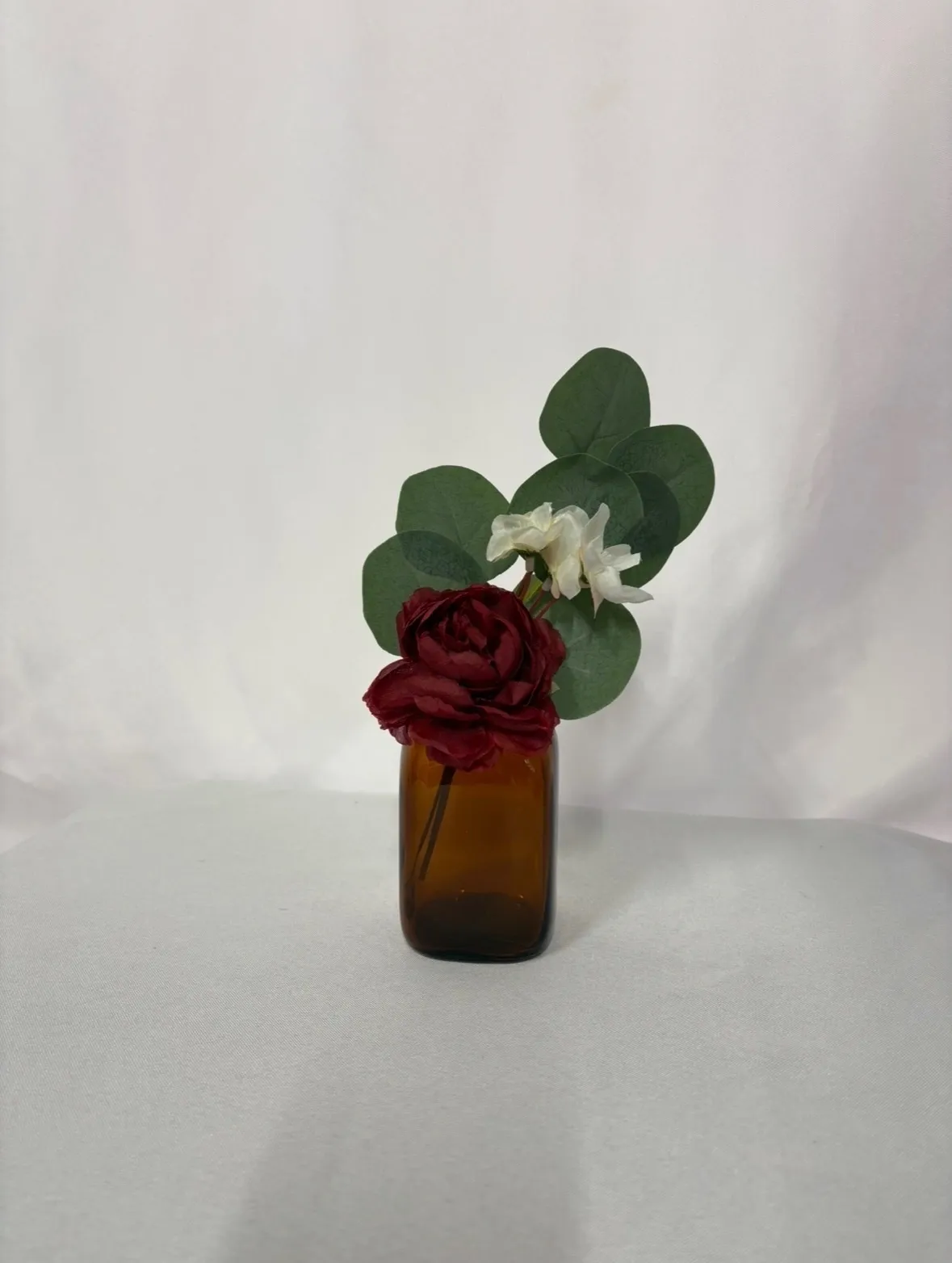 Burgundy Fall Premade Floral Small 3