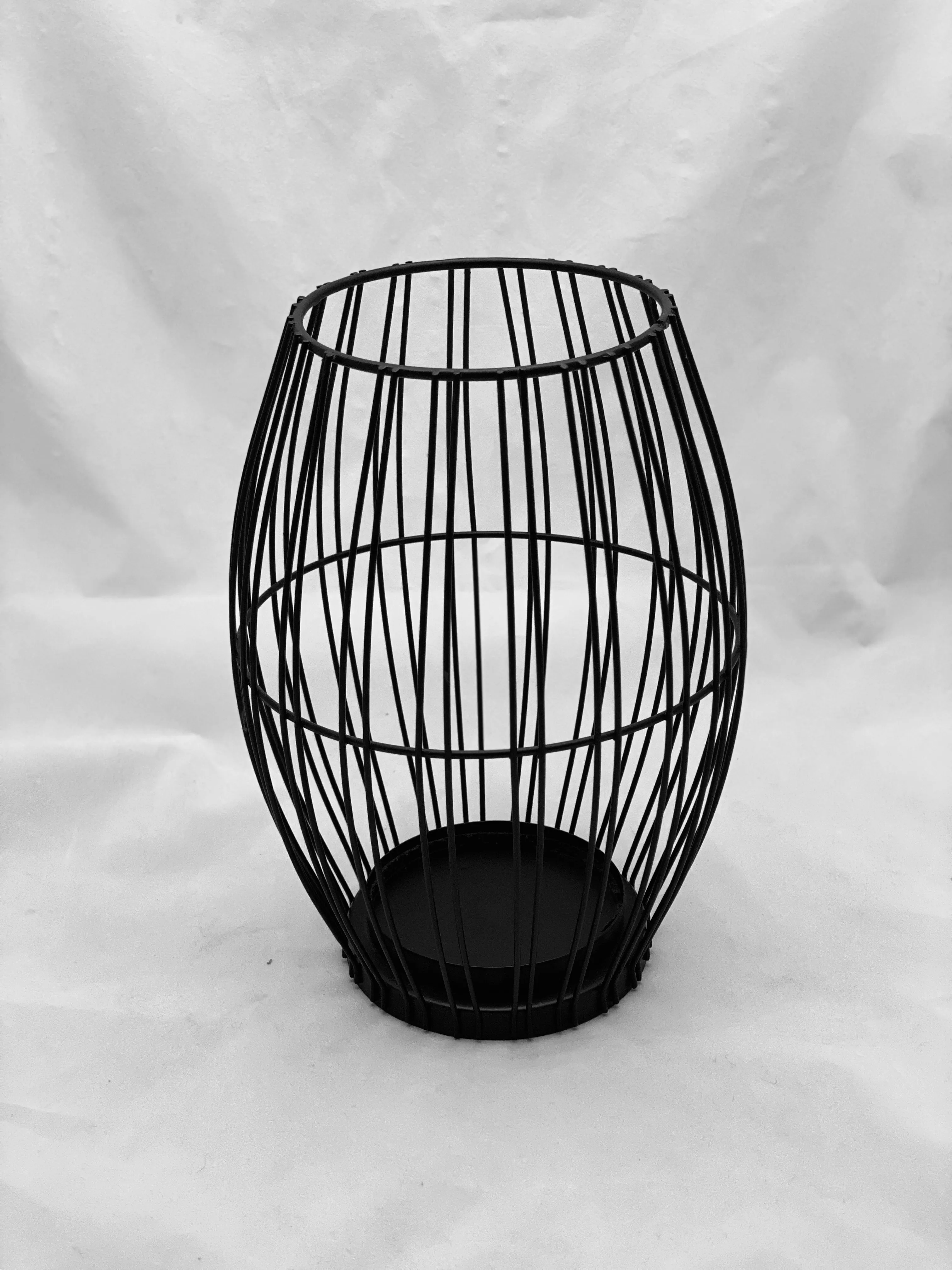 Black Wire Lantern 