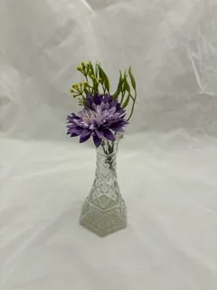 Wildflower Lavender Premade Floral Mini Vase 2