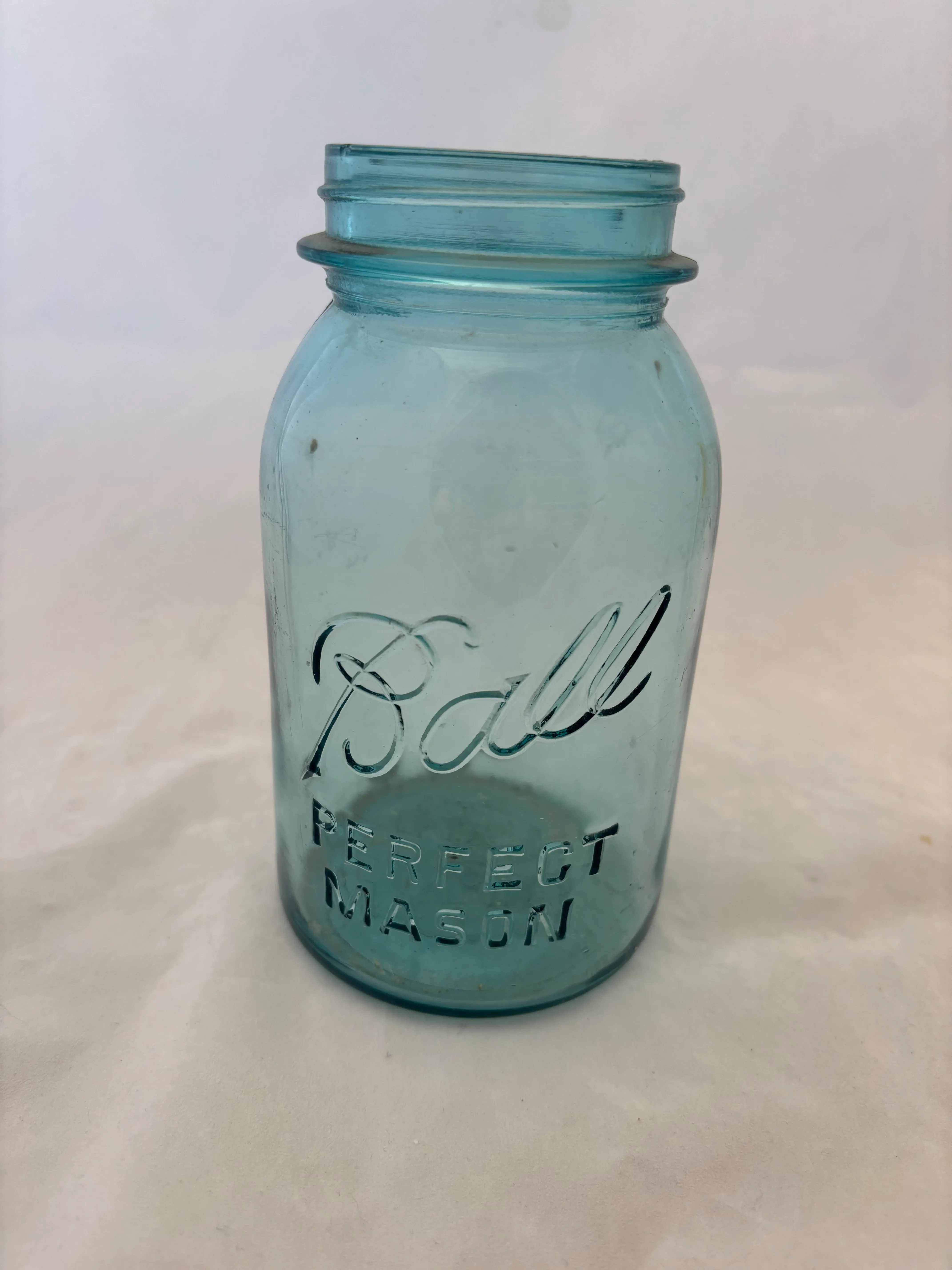 Blue Mason Jar 
