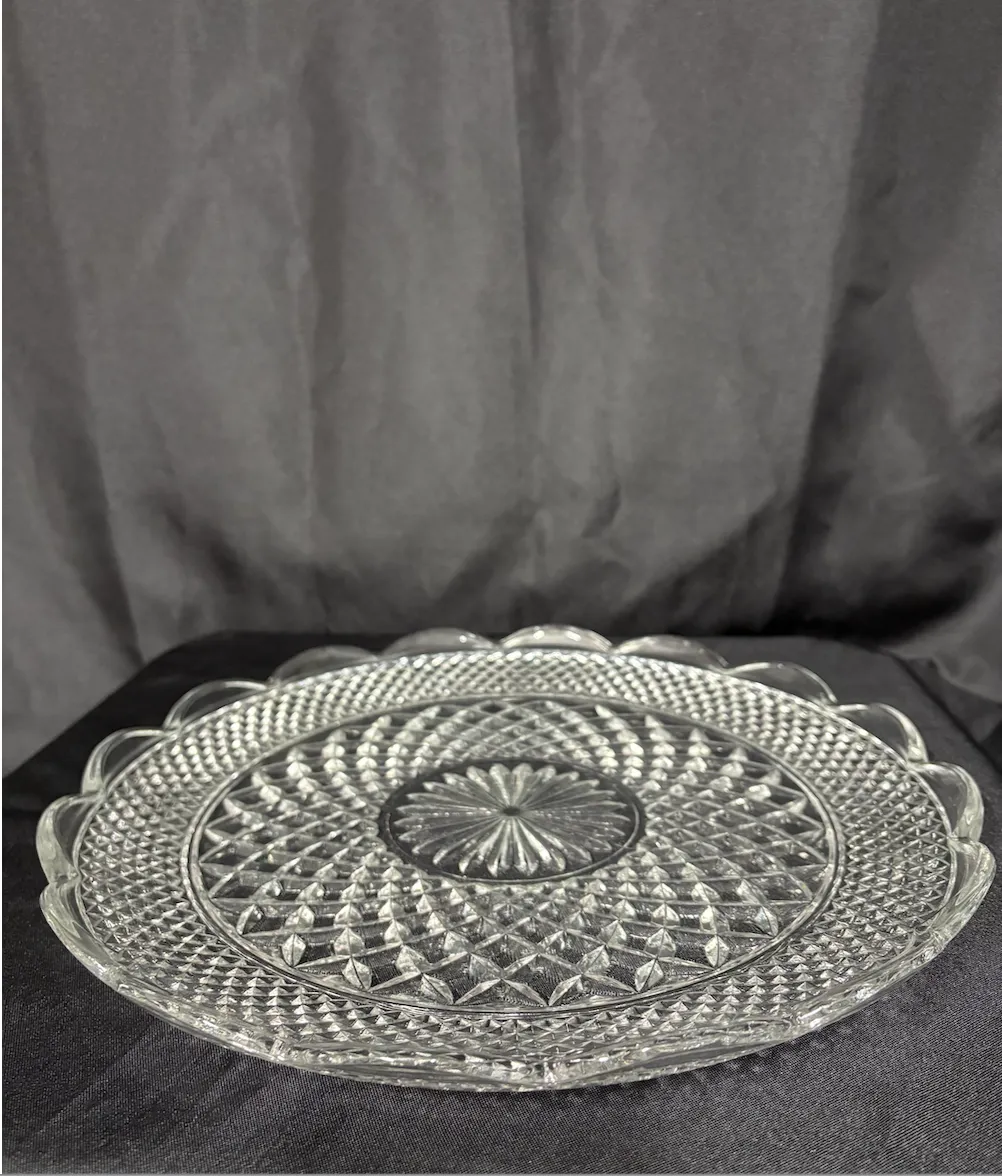 Clear Vintage Tray 1 