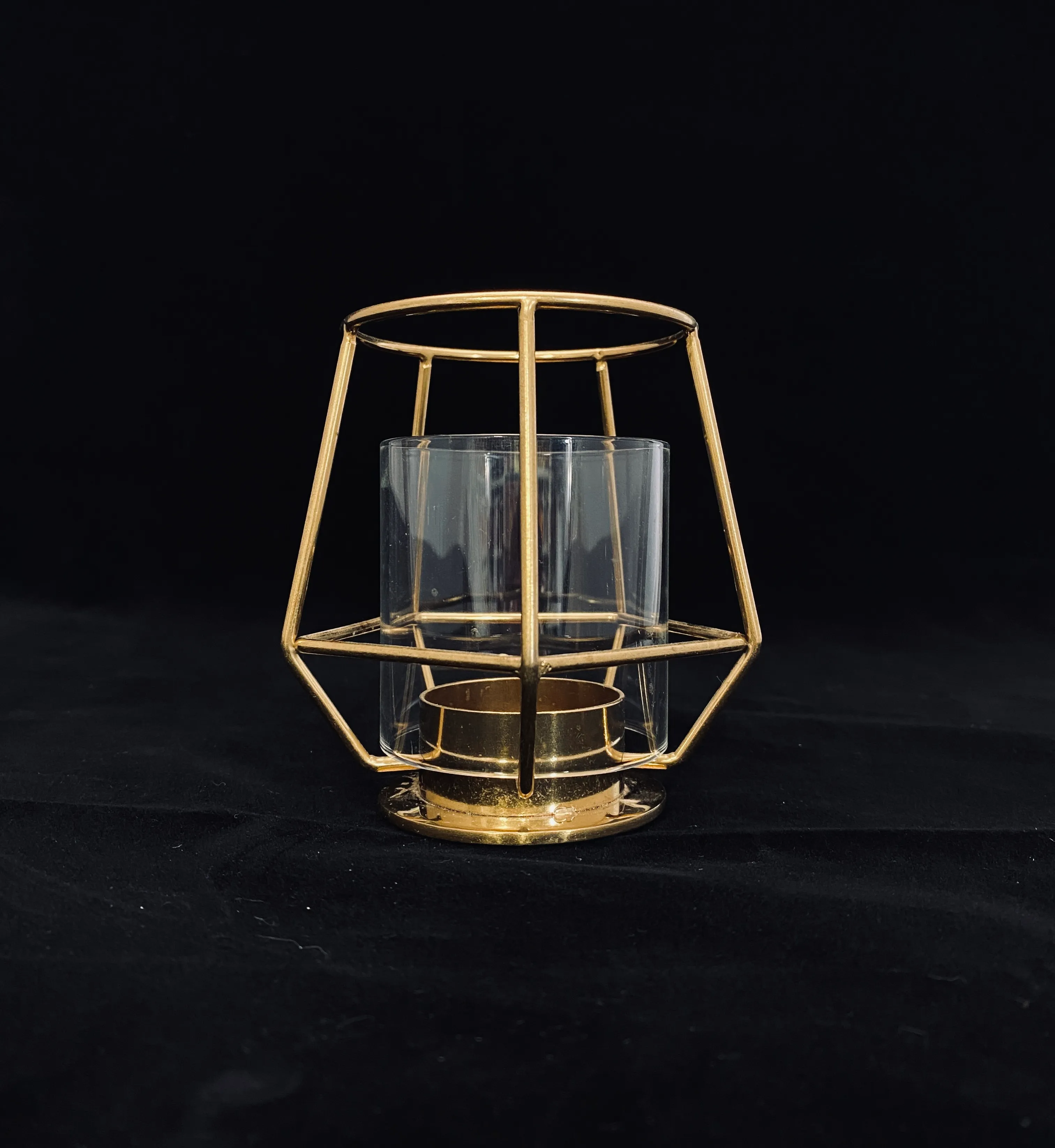 Gold Geometric Votive 2