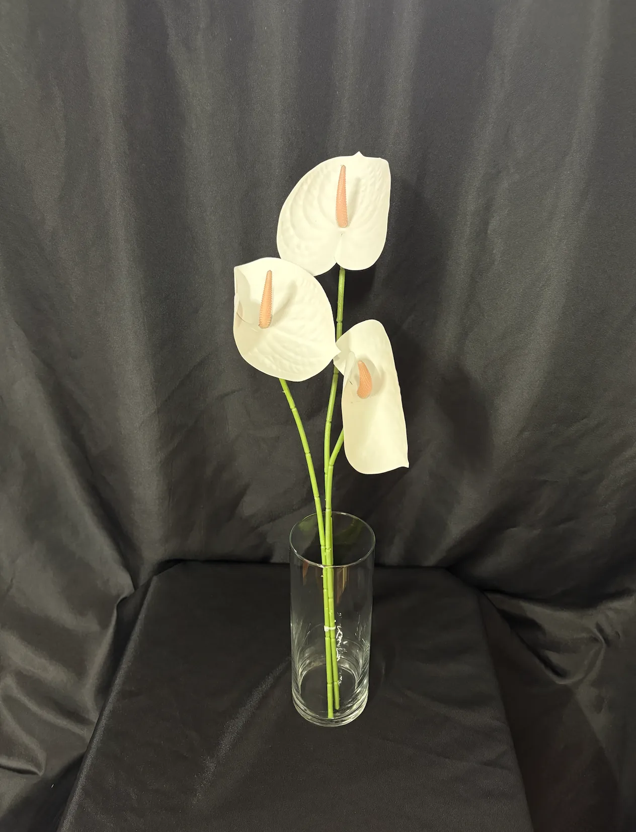 White Premade Modern Vase  Arrangement 2