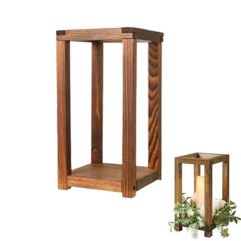 Rustic Wood Lantern