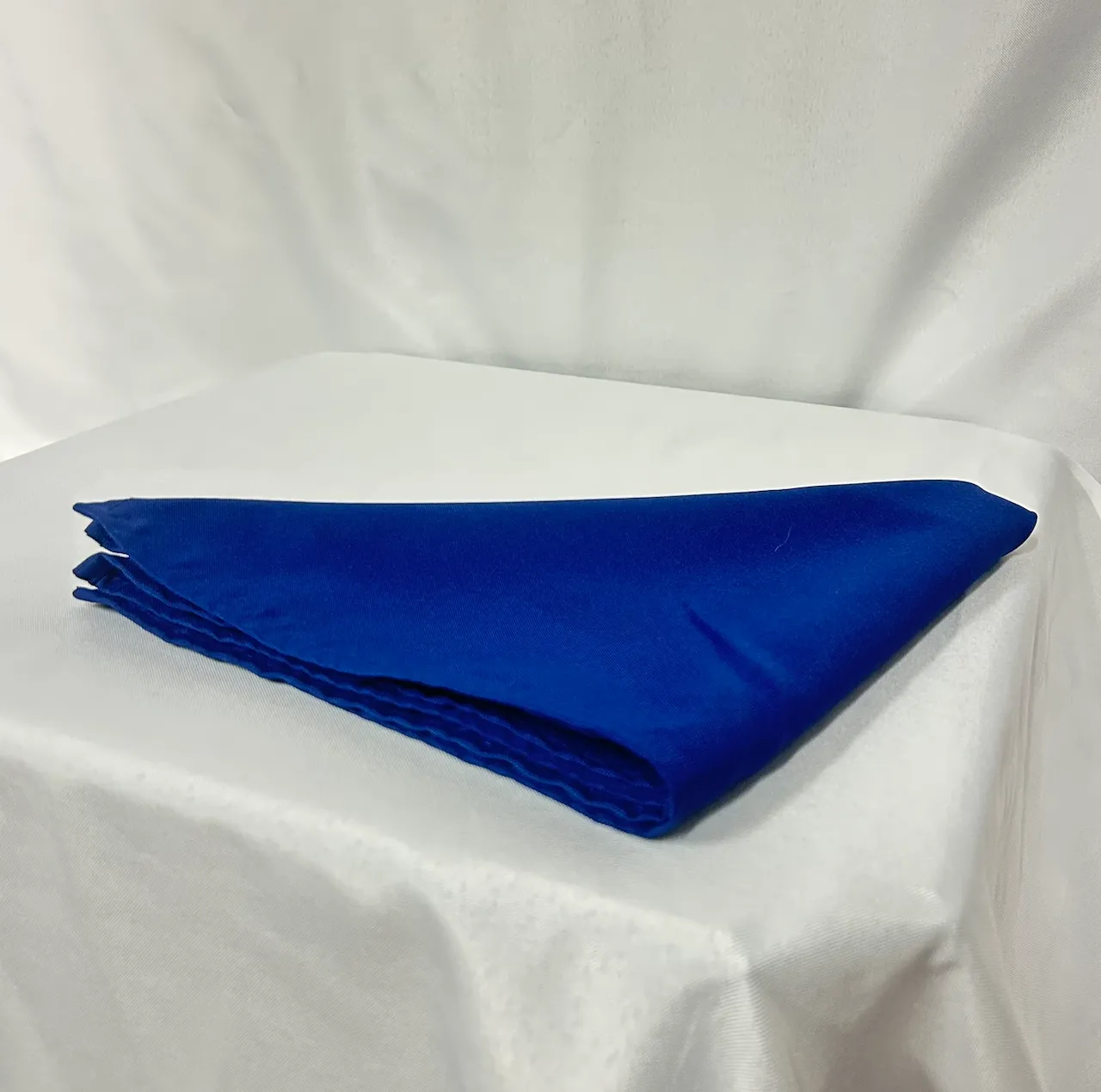 Blue/Almost Navy Polyester (Napkin)
