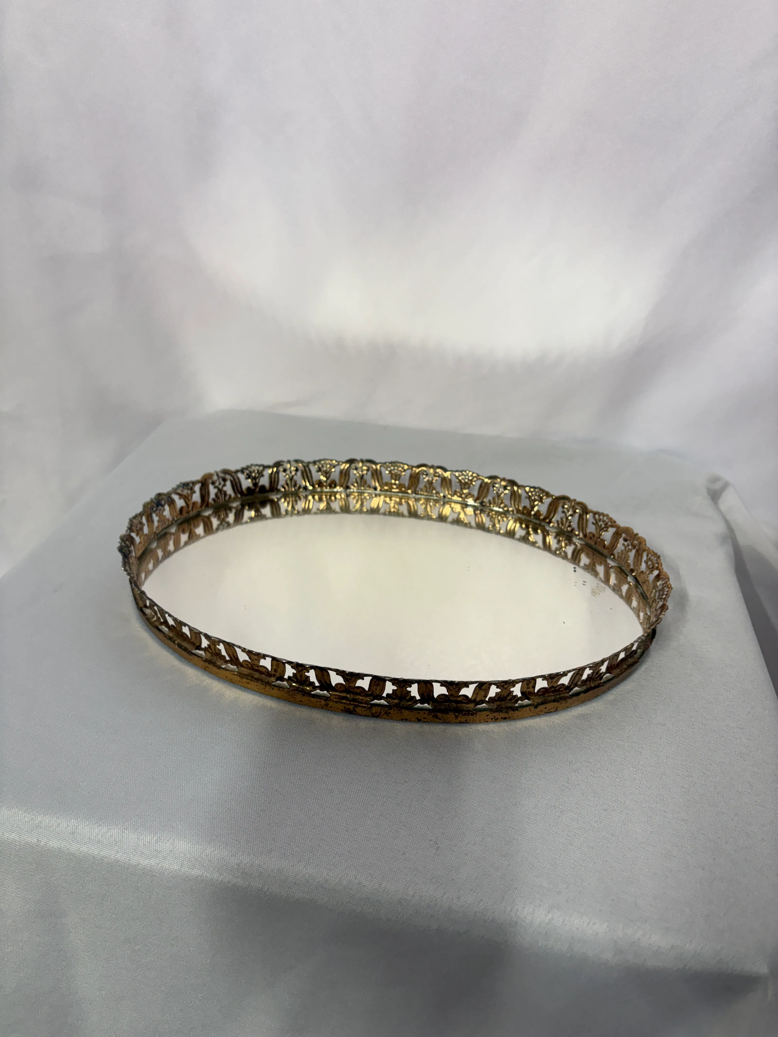 Vintage Mirror Tray