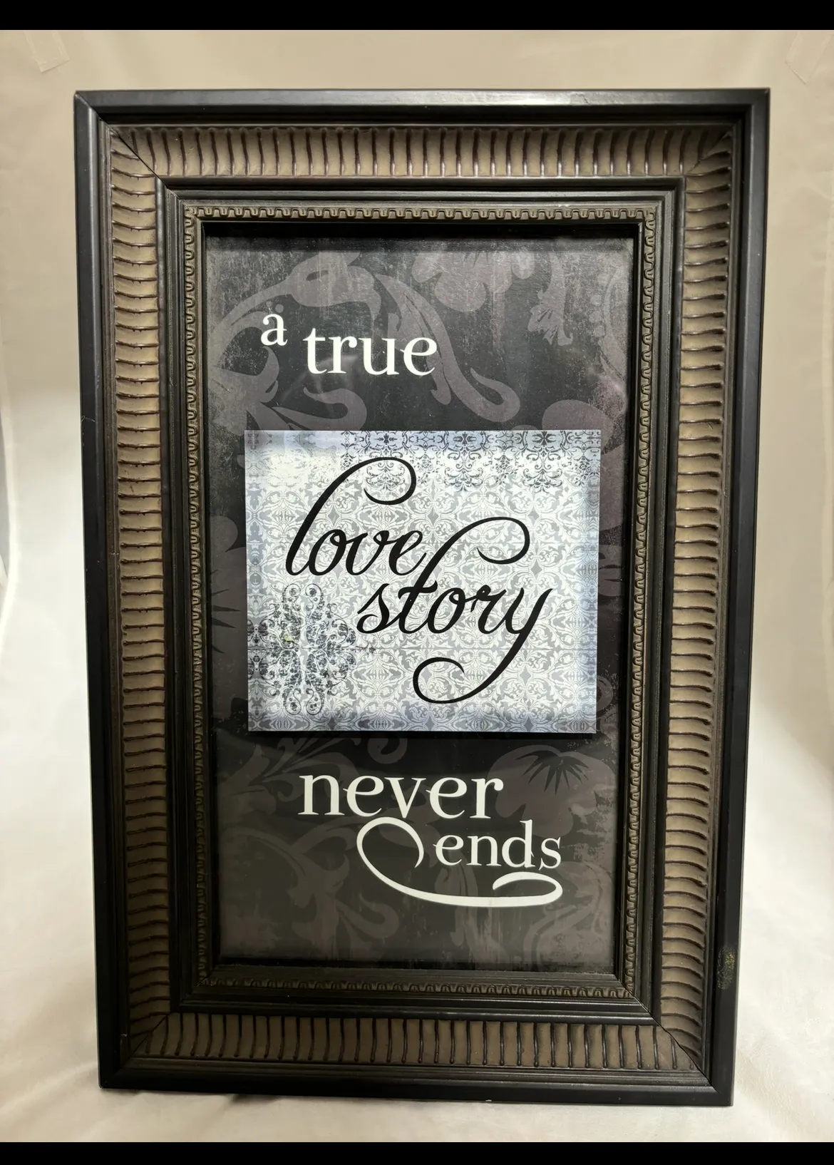 Vintage Love Story Frame 
