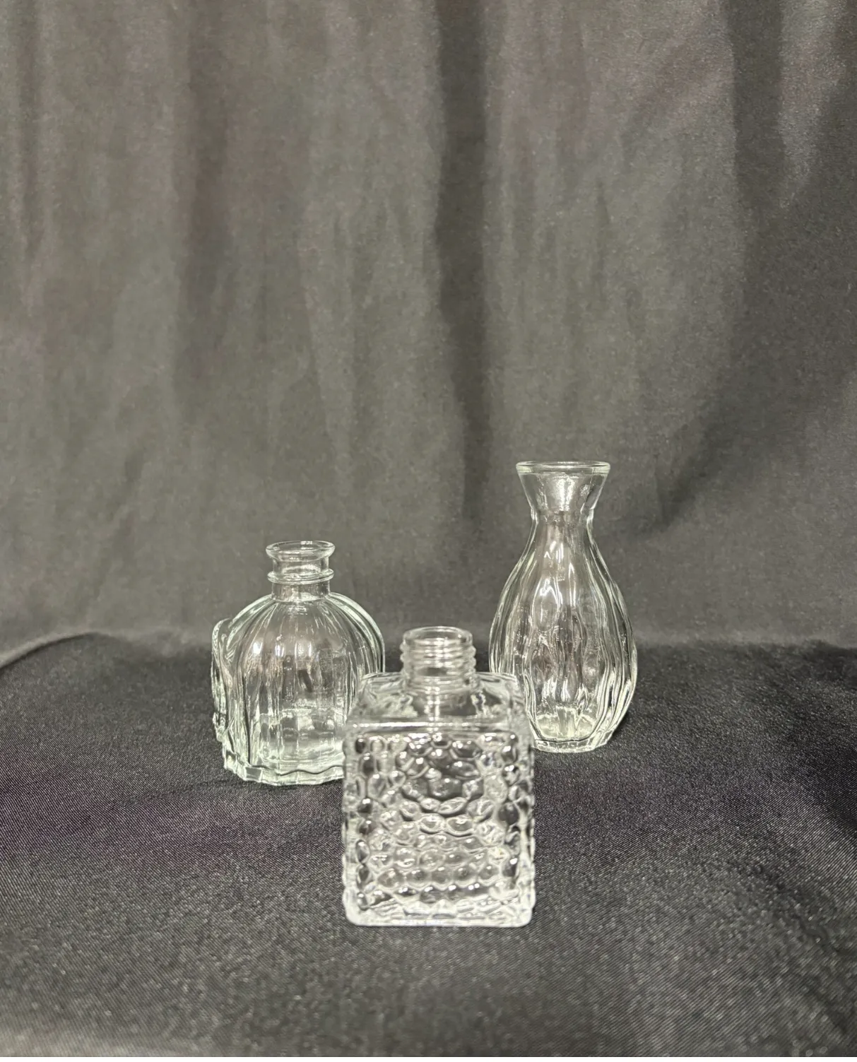 Clear Mini Bud Vases (Set of 36)