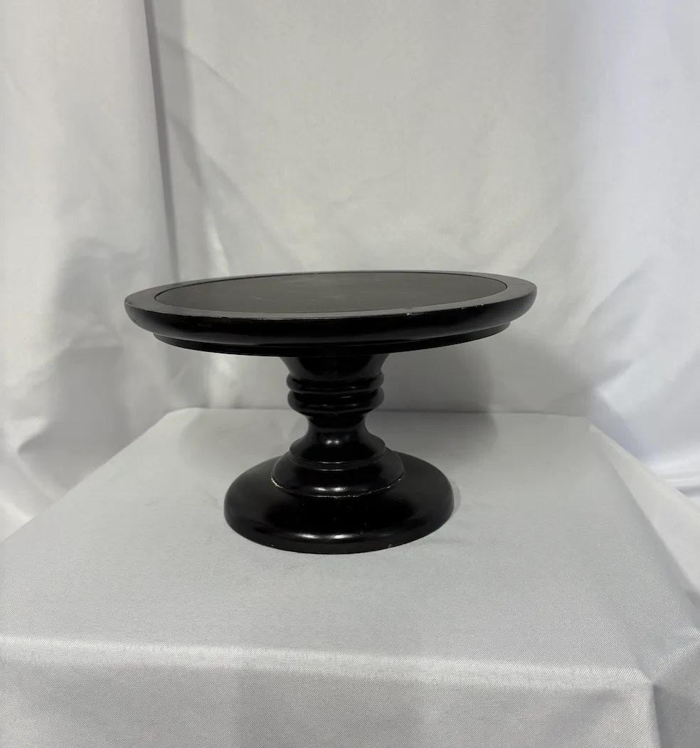 Black Modern Cake Stand 2