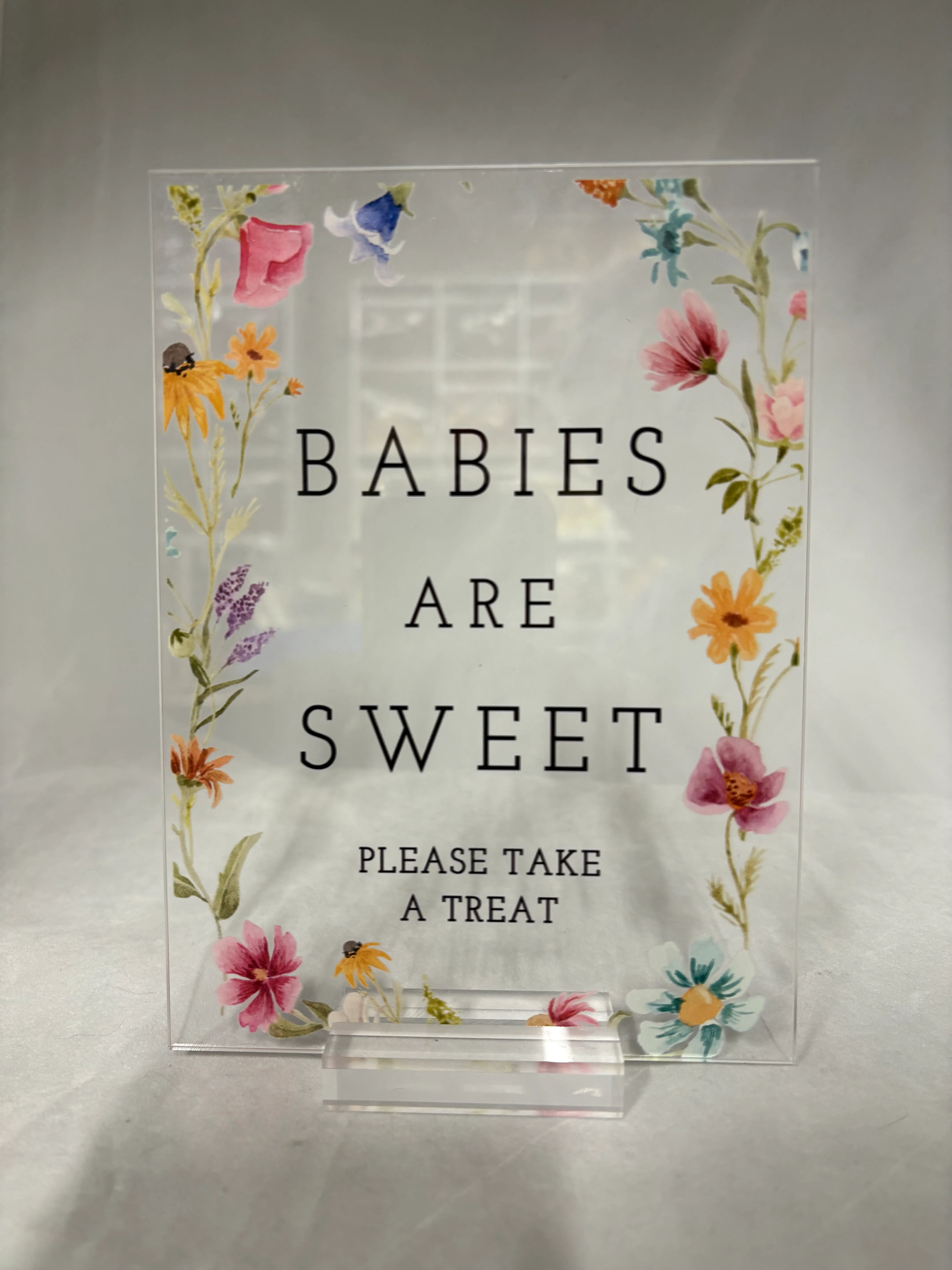 Wildflower Babies are Sweet Sign