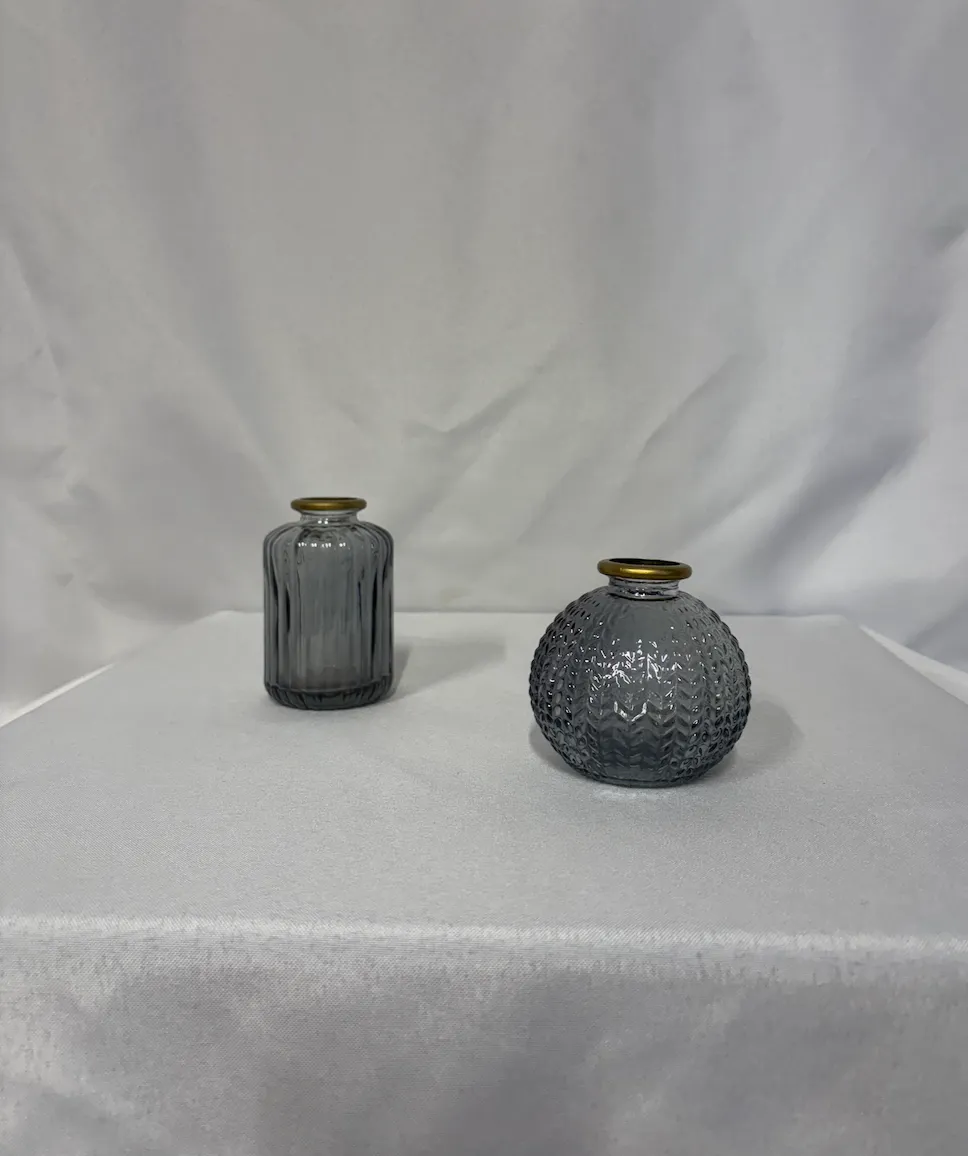 Gray Bud Vase 2 (Set of 2)