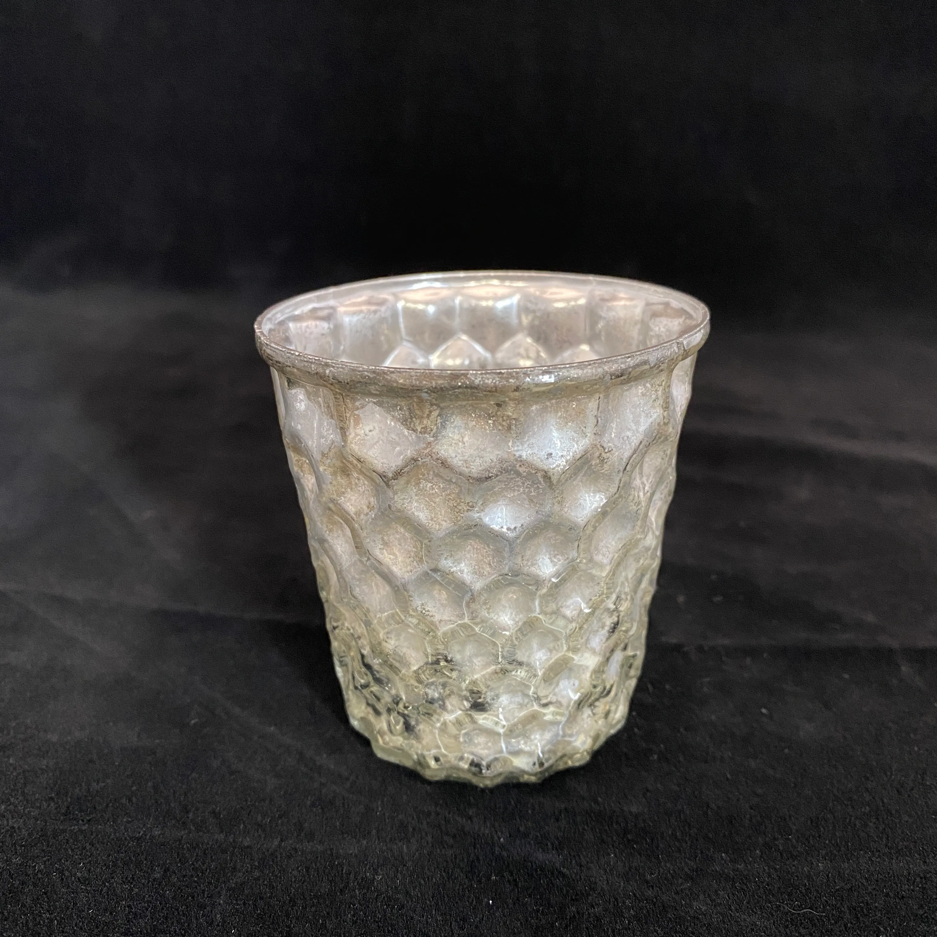Silver Geo Votive
