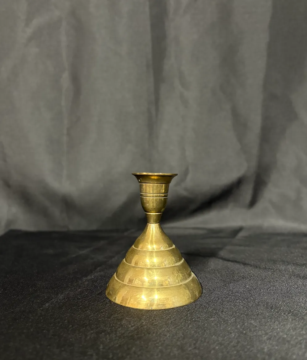 Antique Brass Taper (Small)