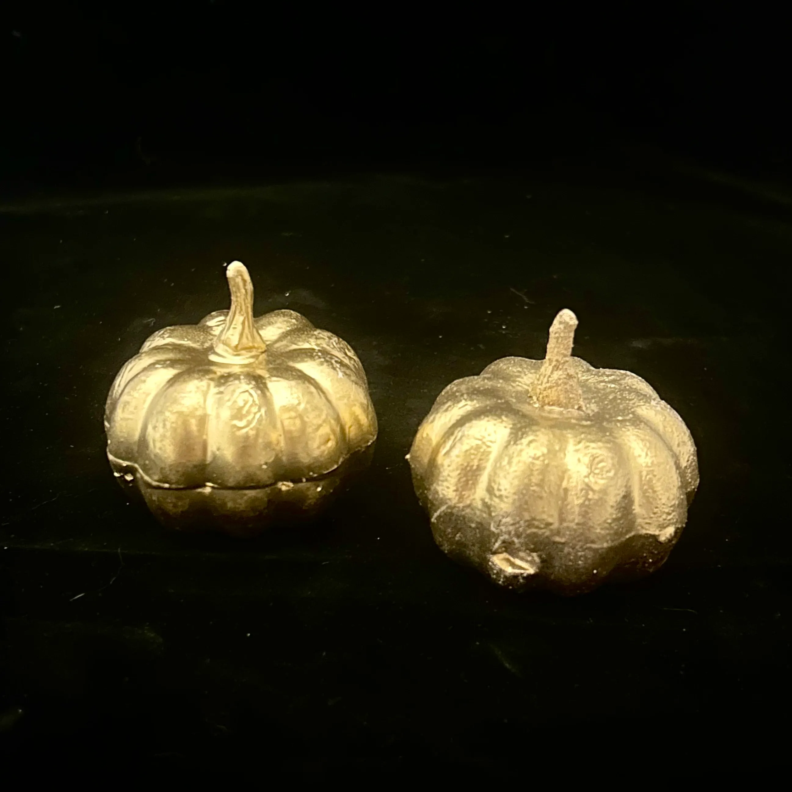 Mini Gold Pumpkins