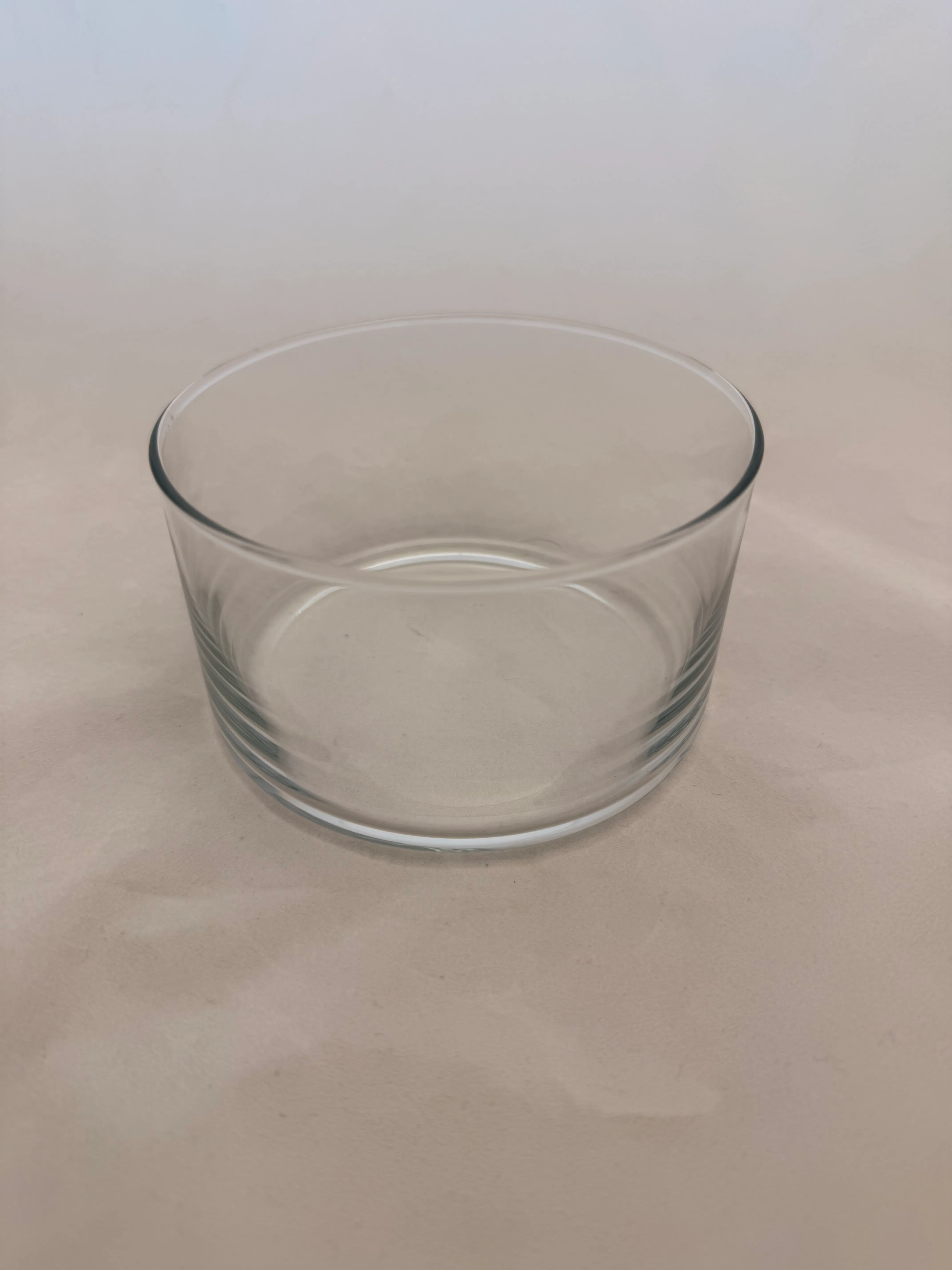 Clear Bowl Vase