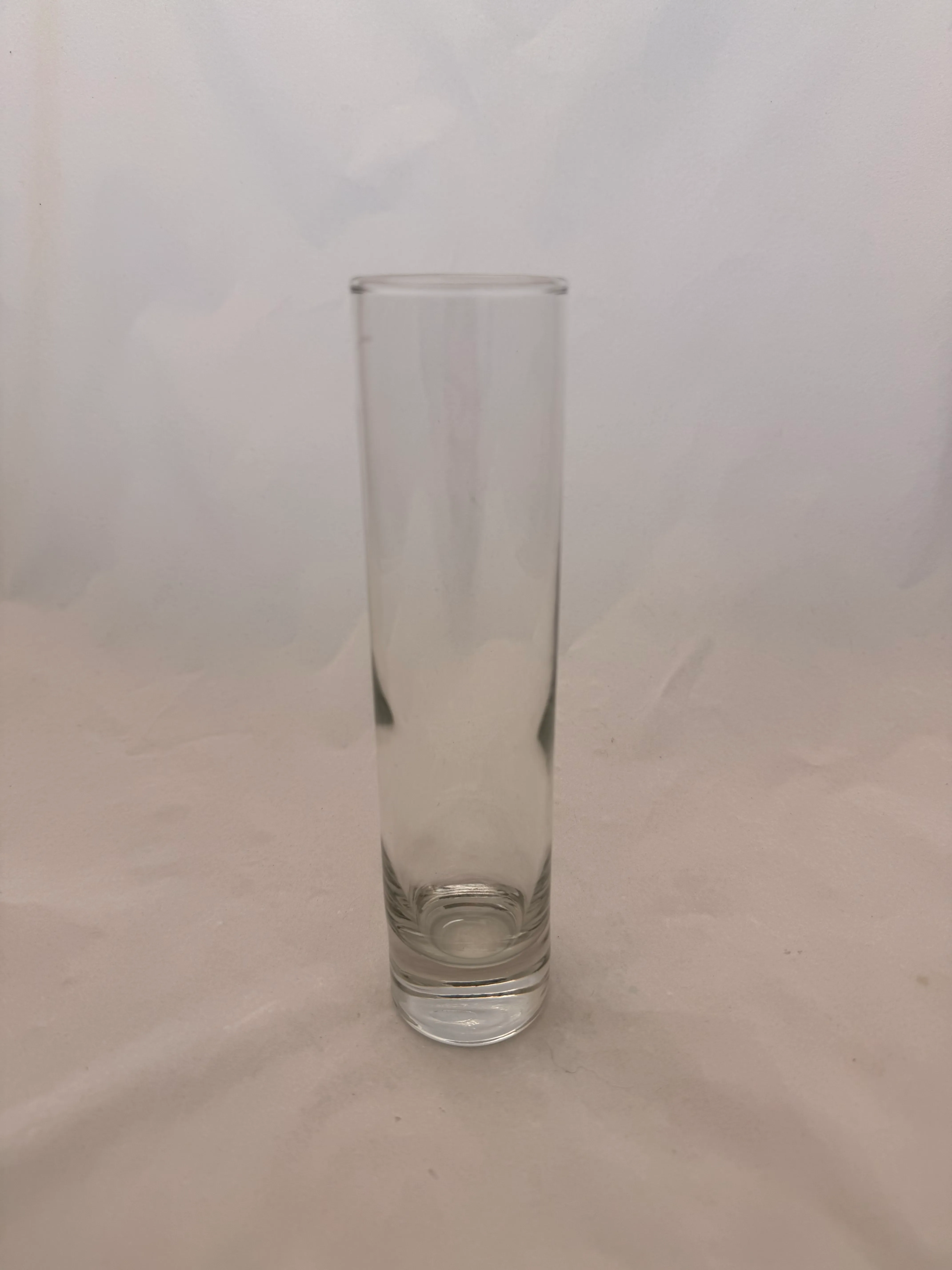 7.5 x 1.5 in Clear Cylinder Vase